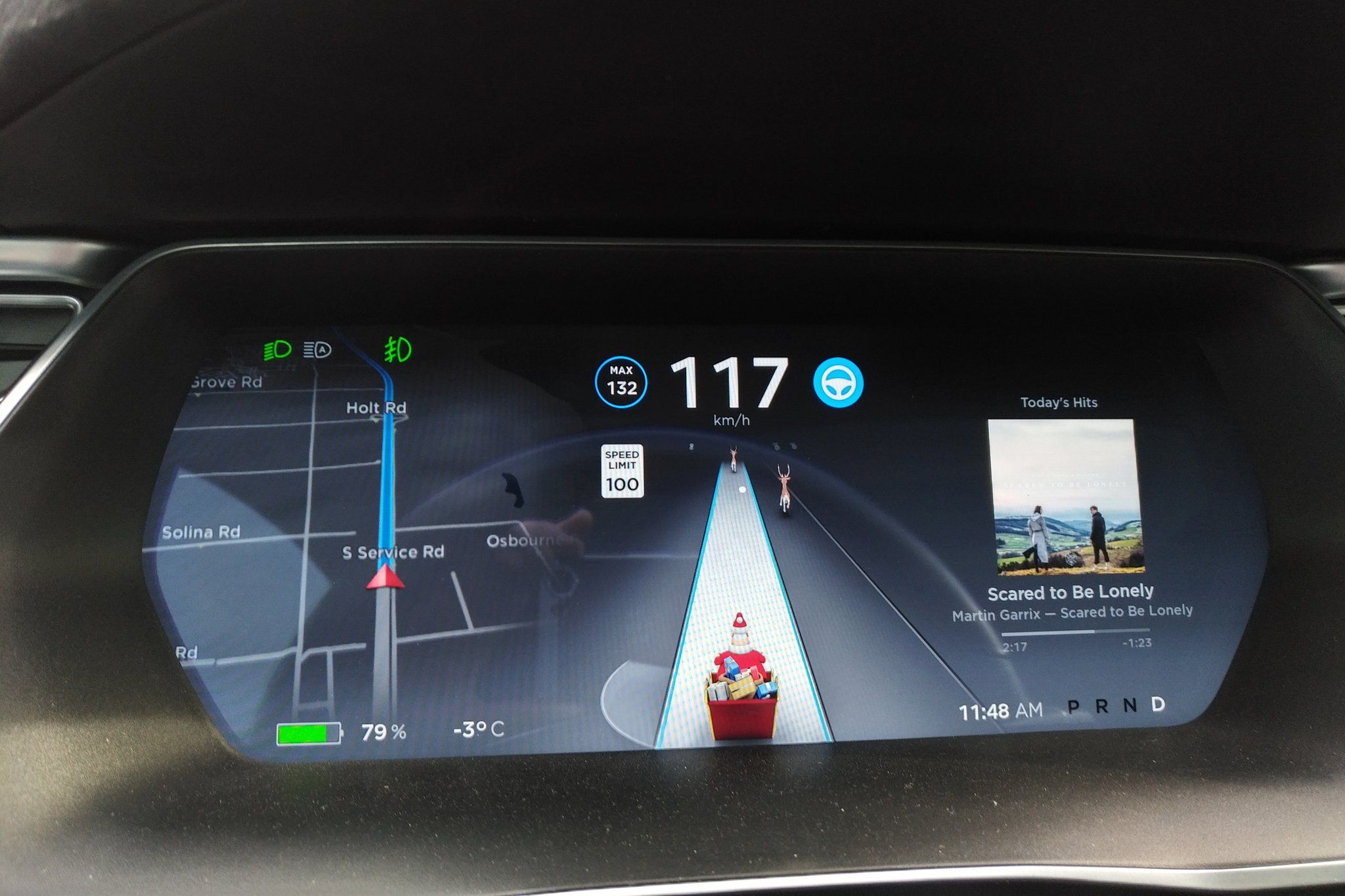 Elon Musk Delivers Easter Eggs for Christmas with Latest Tesla Software ...