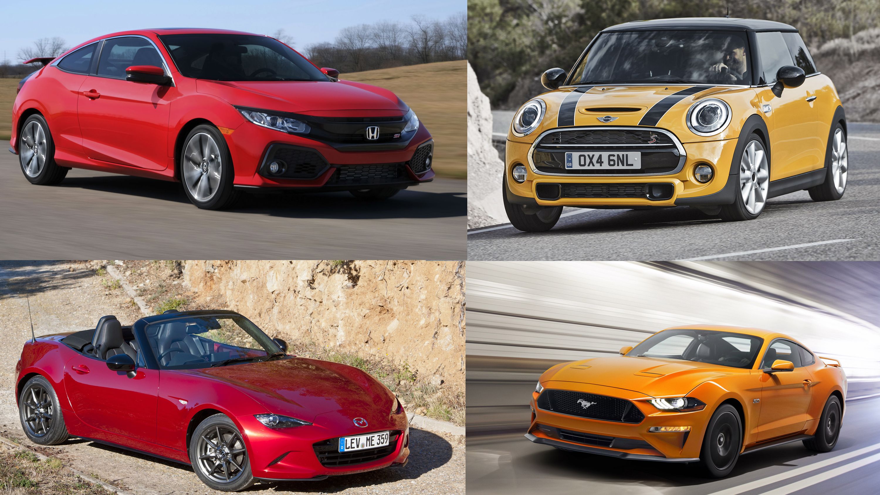 10 Most Affordable New Sports Cars for 2018