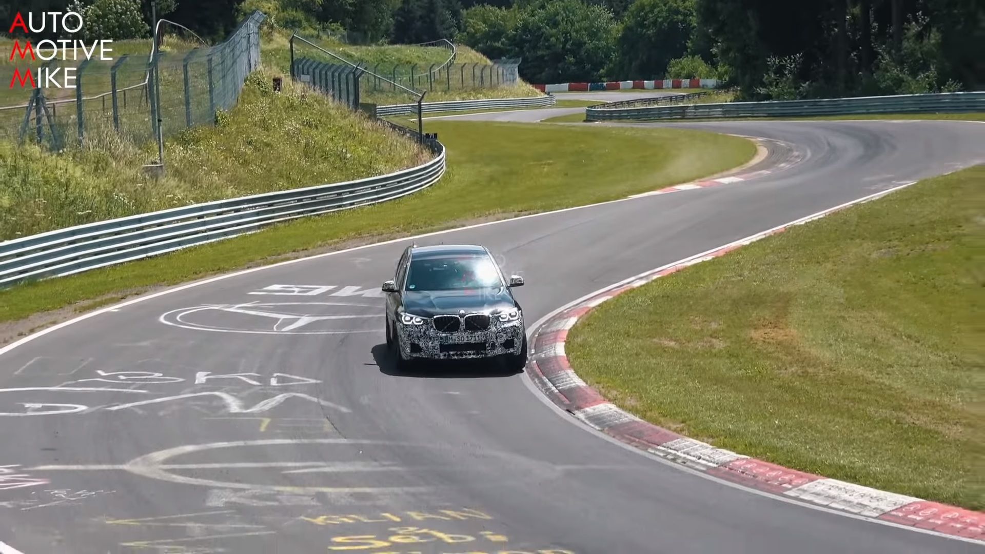 BMW X3 M Looks Nimble on the Nurburgring