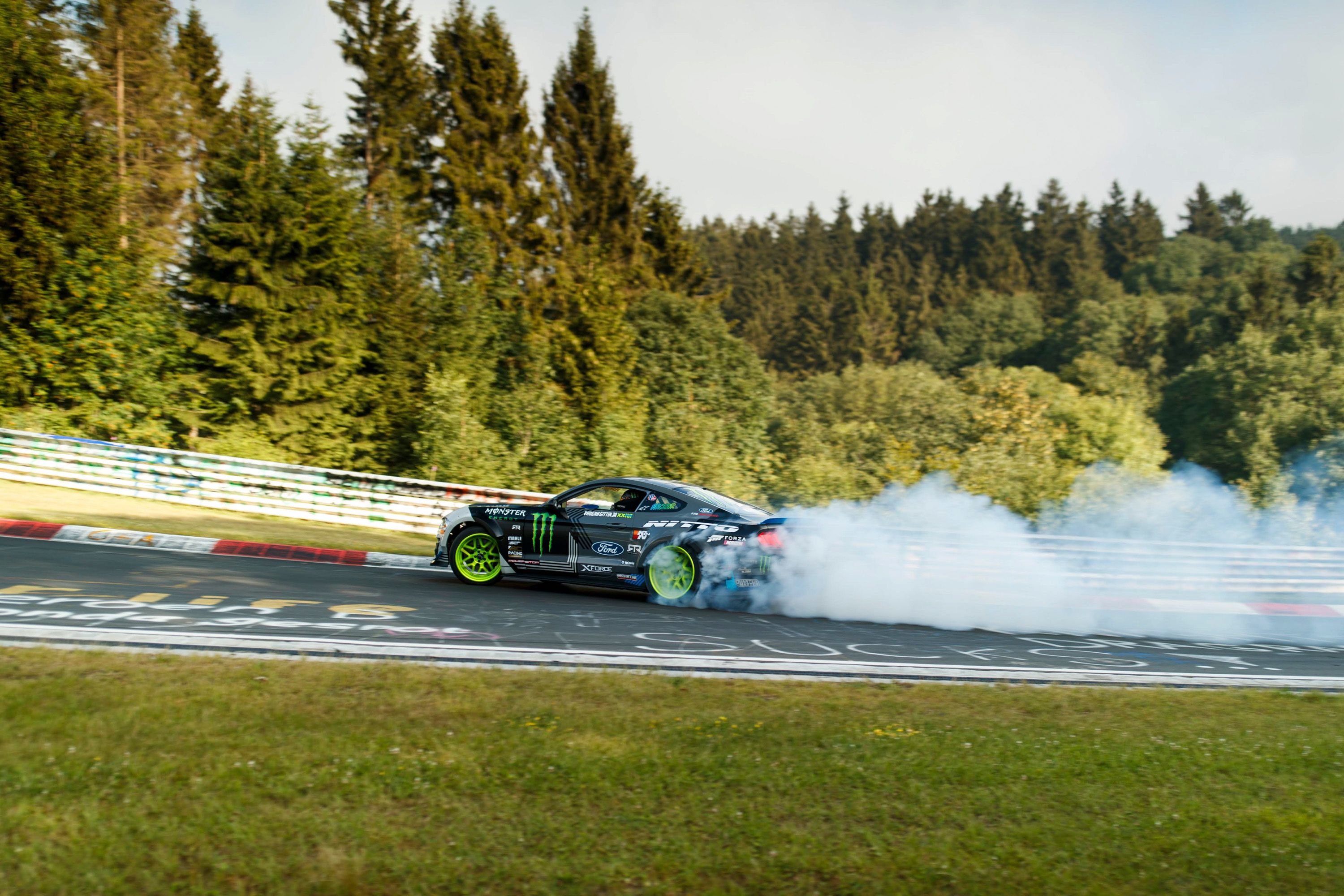 Ford Mustang RTR Drifts The Entire Nurburgring