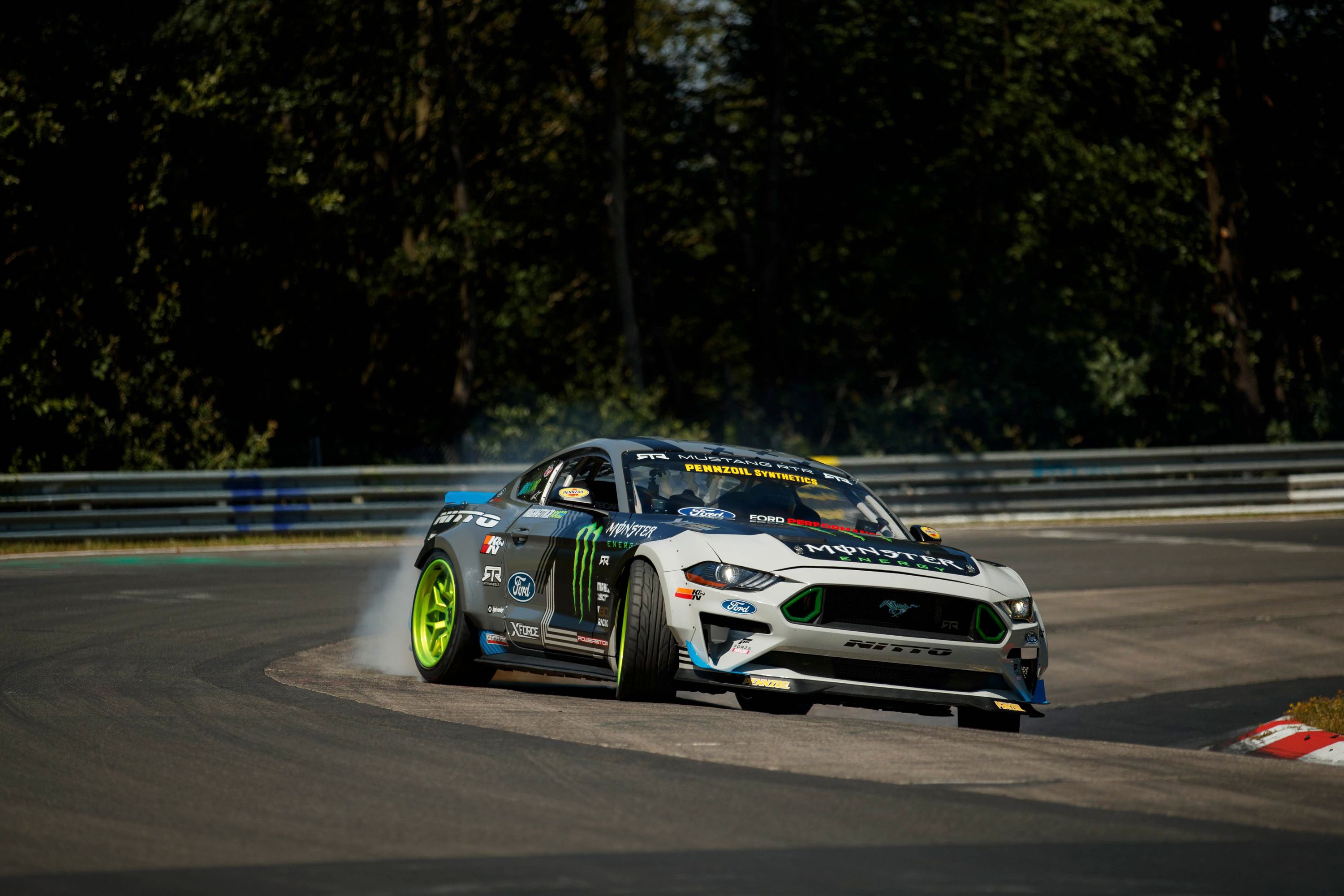 Ford Mustang RTR Drifts The Entire Nurburgring