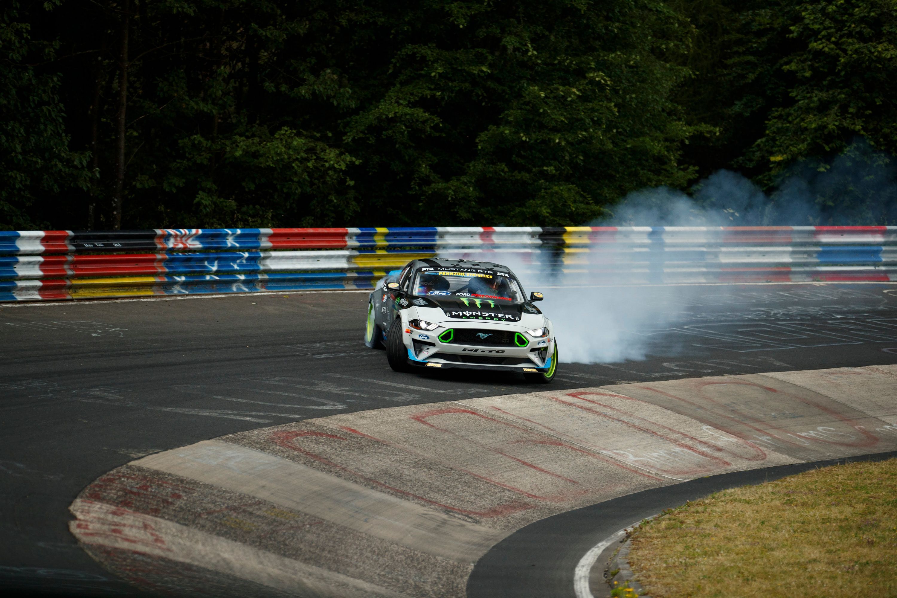 Ford Mustang RTR Drifts The Entire Nurburgring