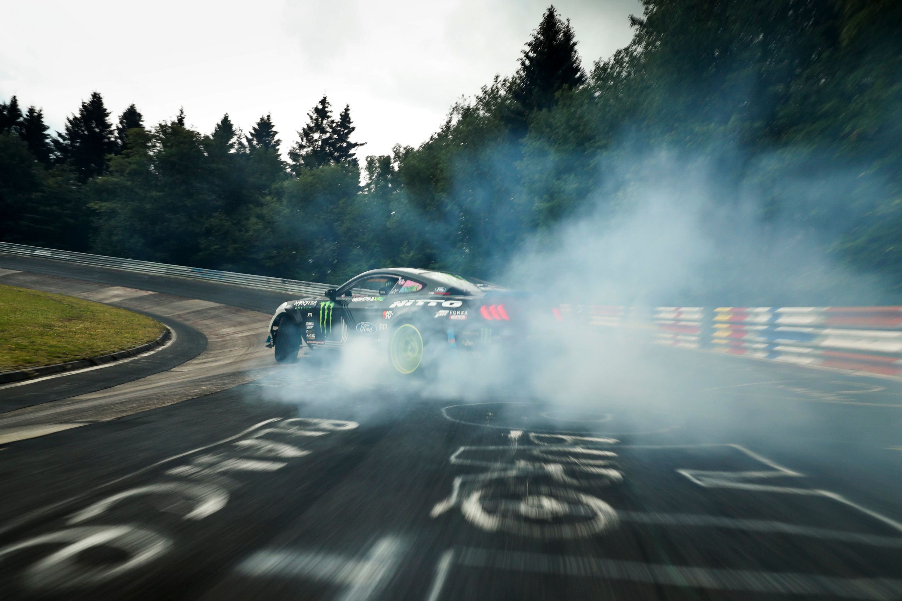 Ford Mustang RTR Drifts The Entire Nurburgring