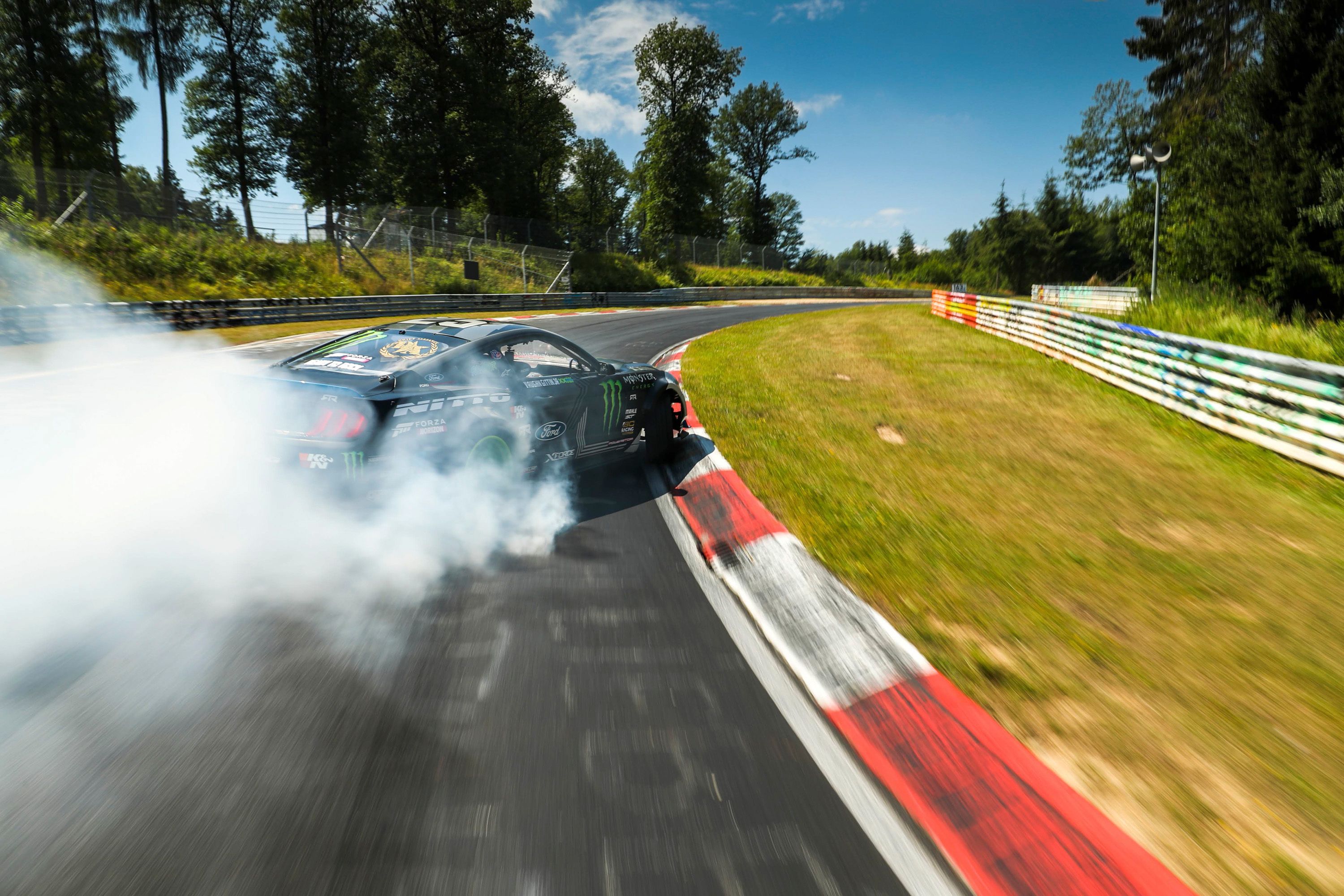 Ford Mustang RTR Drifts The Entire Nurburgring