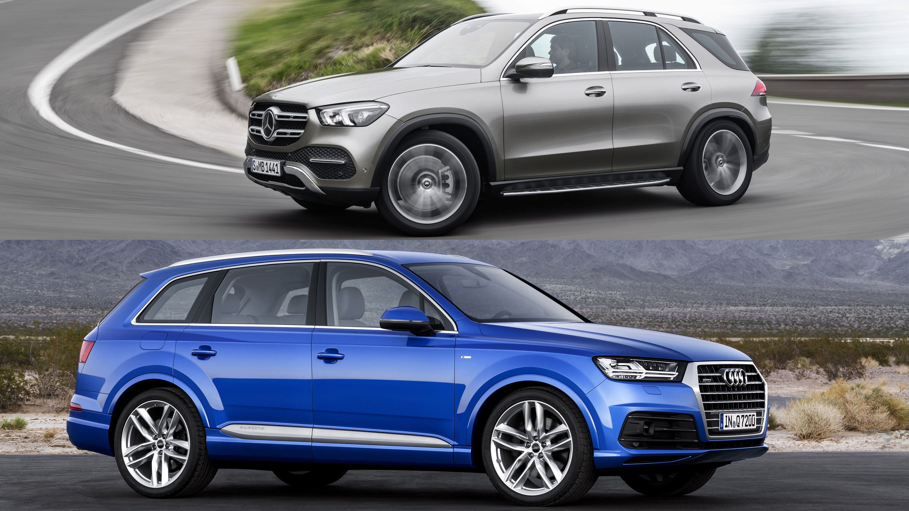 Mercedes GLE vs Audi Q7