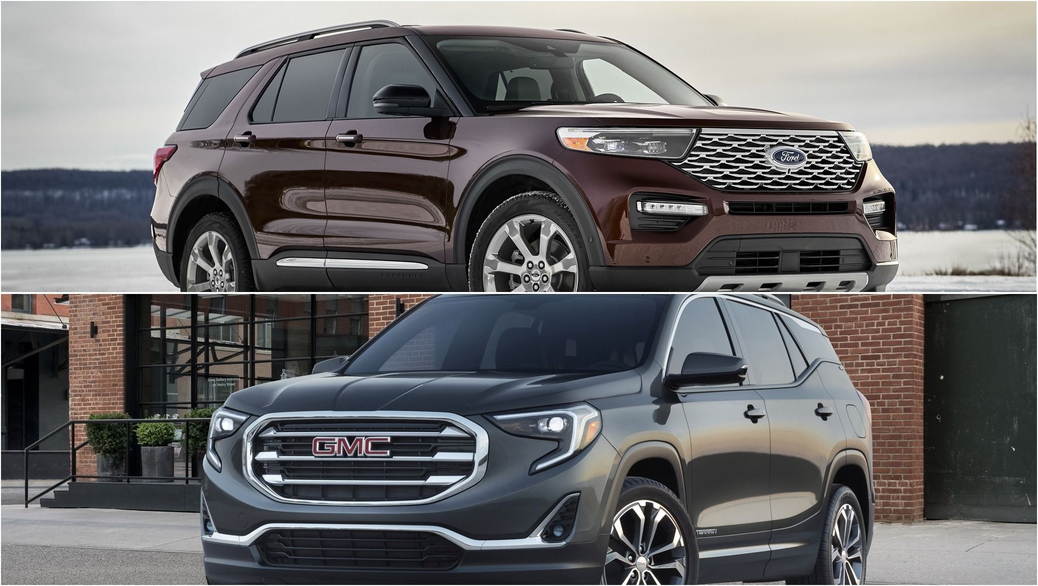 2020 Ford Explorer Vs 2019 GMC Acadia How They Compare