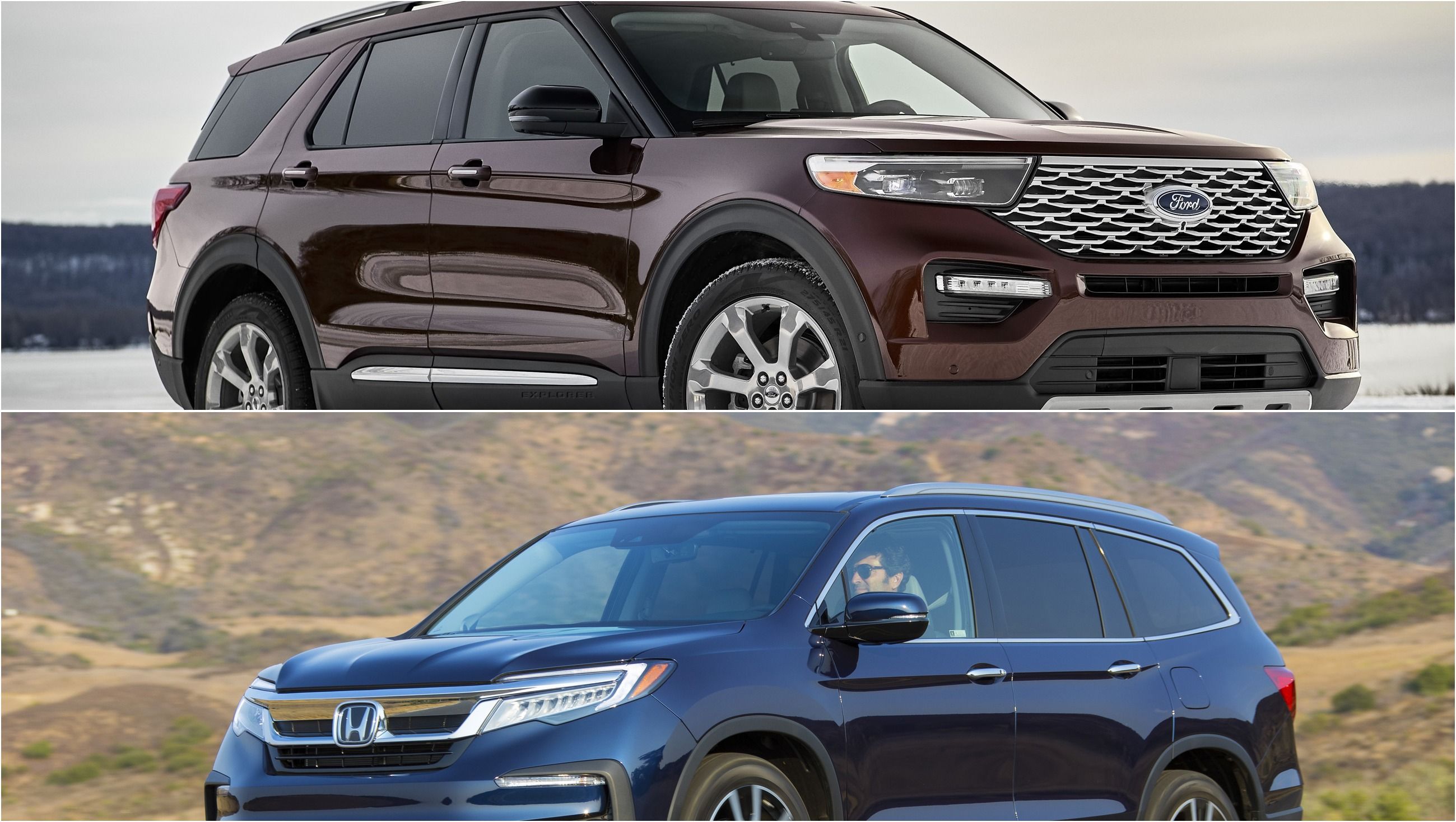 2020 Ford Explorer Vs Honda Pilot