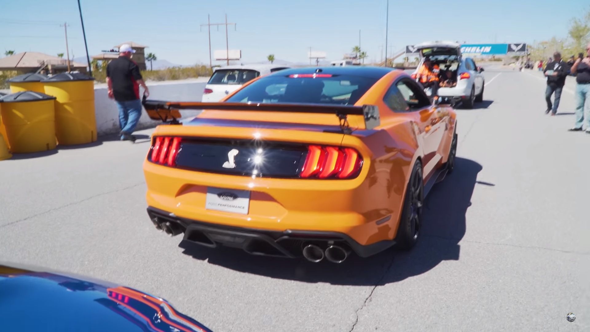2020 Ford Mustang Shelby GT500 Revs and Prowls the Streets of Las Vegas