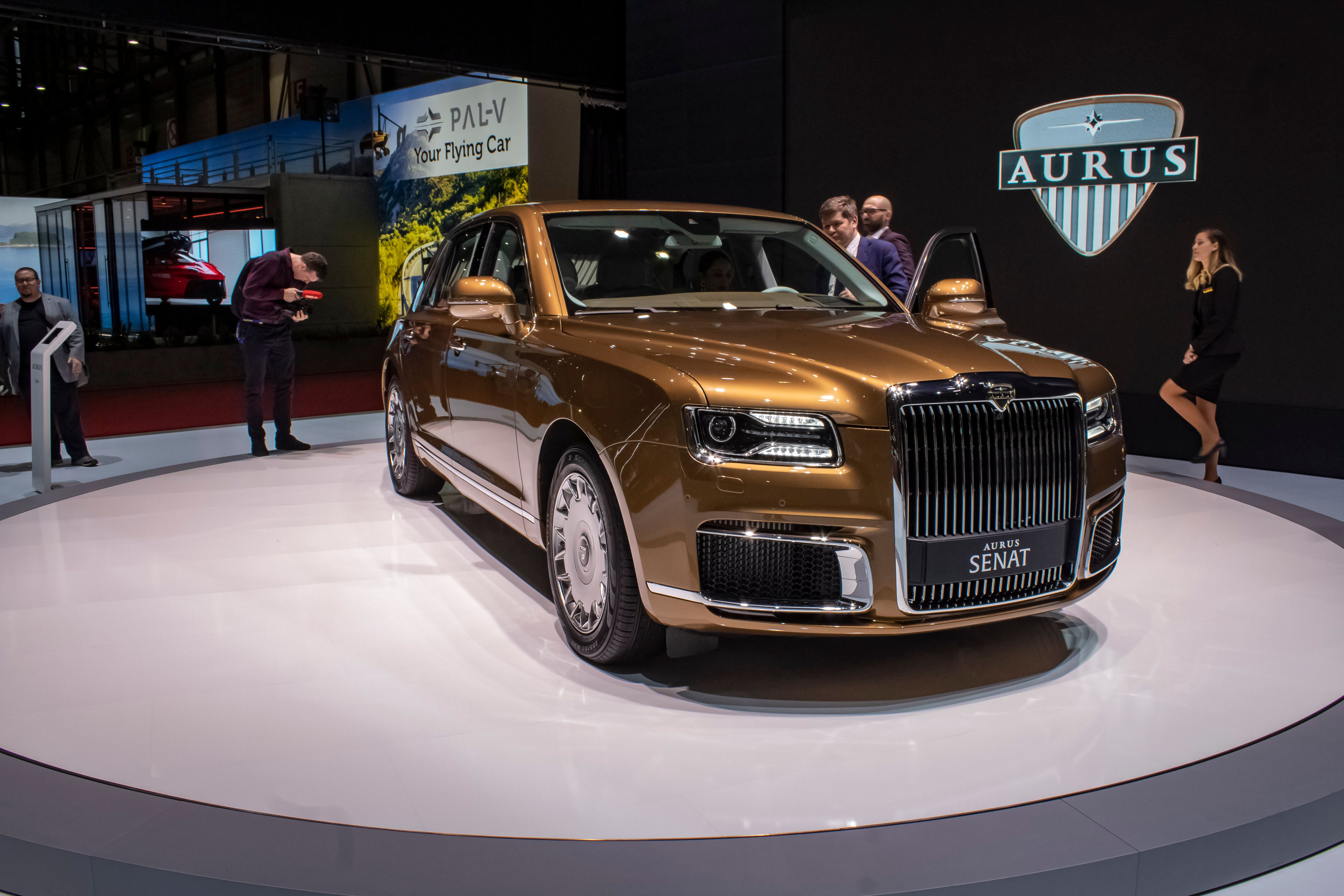 Aurus Sénat.  The utmost luxury car, made to compete with Rolls