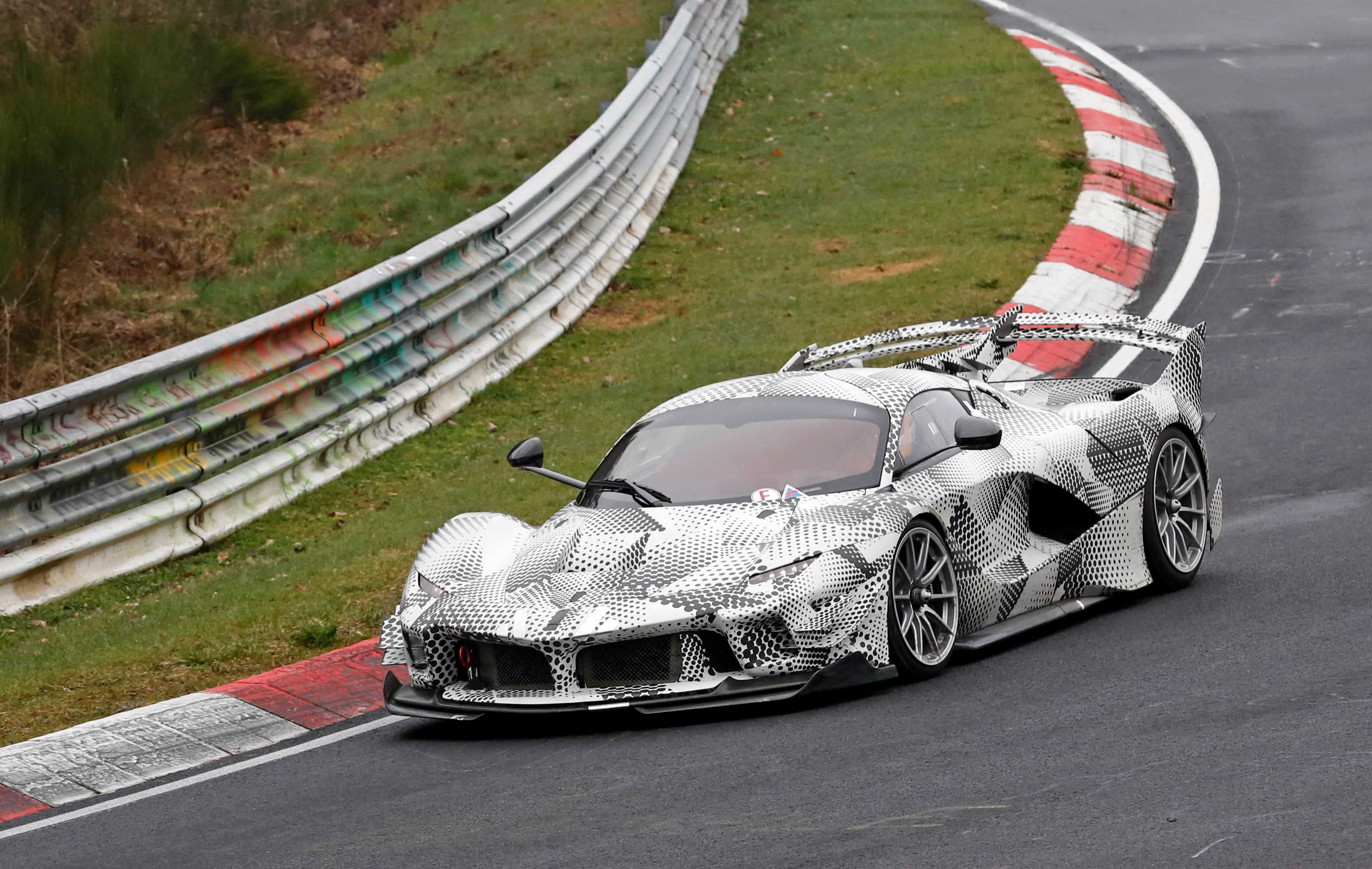 Do These Spy Shots Prove That There's a Special Edition of the Ferrari FXX K Evo On the Way?