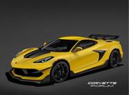 This Rendering Of The 2020 Chevy C8 Corvette ZR1 Represents Ford s 
