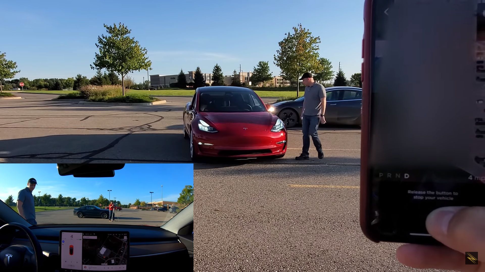 Model 3 online summon feature