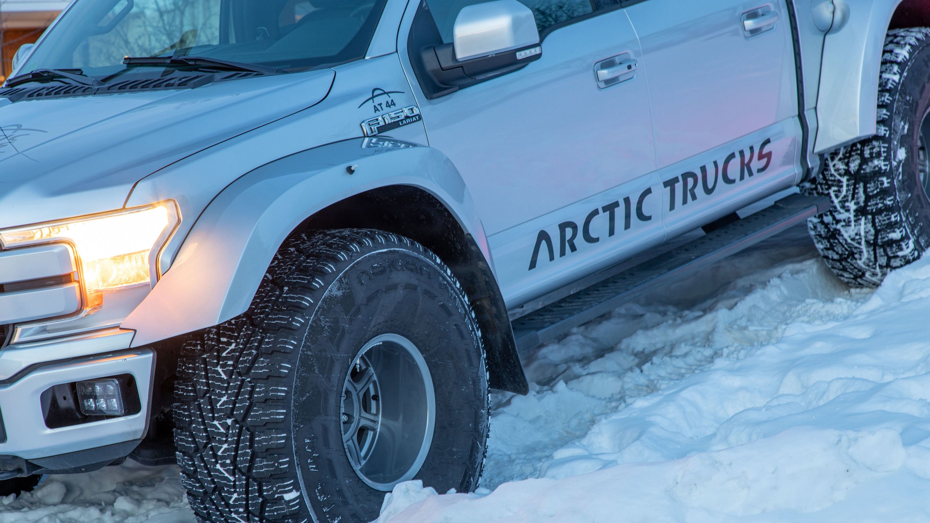 The Arctic Trucks Toyota Hilux AT35 Fully Lives Up to Its Name