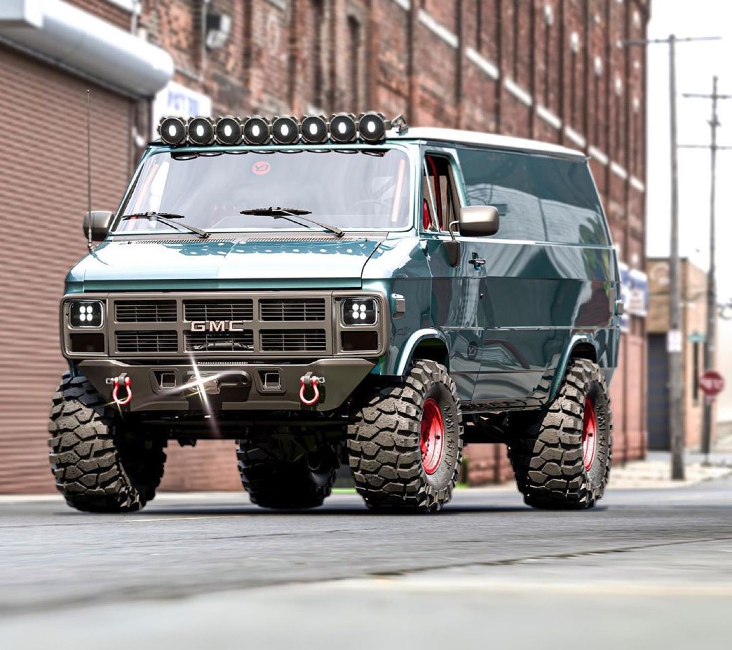 This Lifted Off Road Gmc Vandura Would Satisfy Every Dream You Had In The 1980s