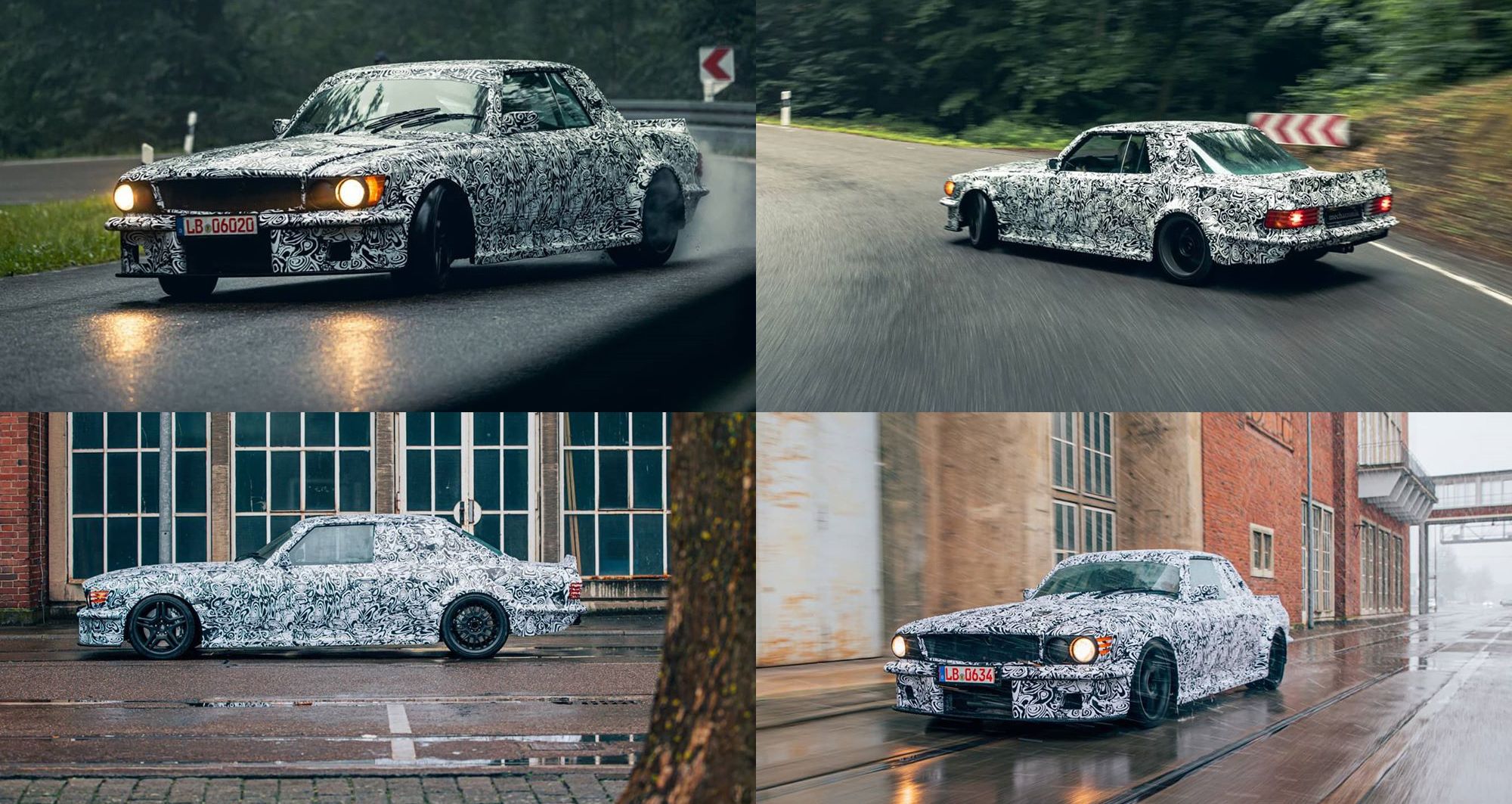 Project 107 is a Mercedes-Benz 450 SLC AMG On Steroids With A Racing Heart