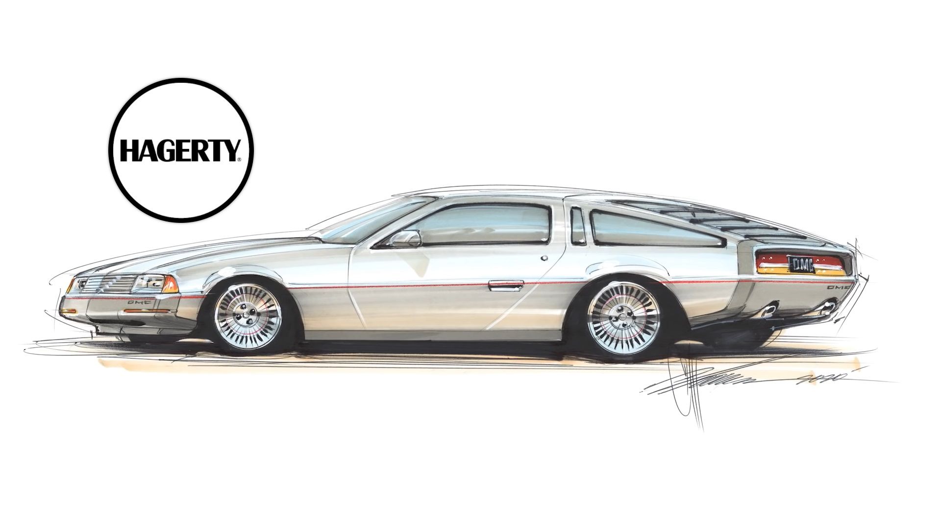 Here's What Modern DeLorean Could Look