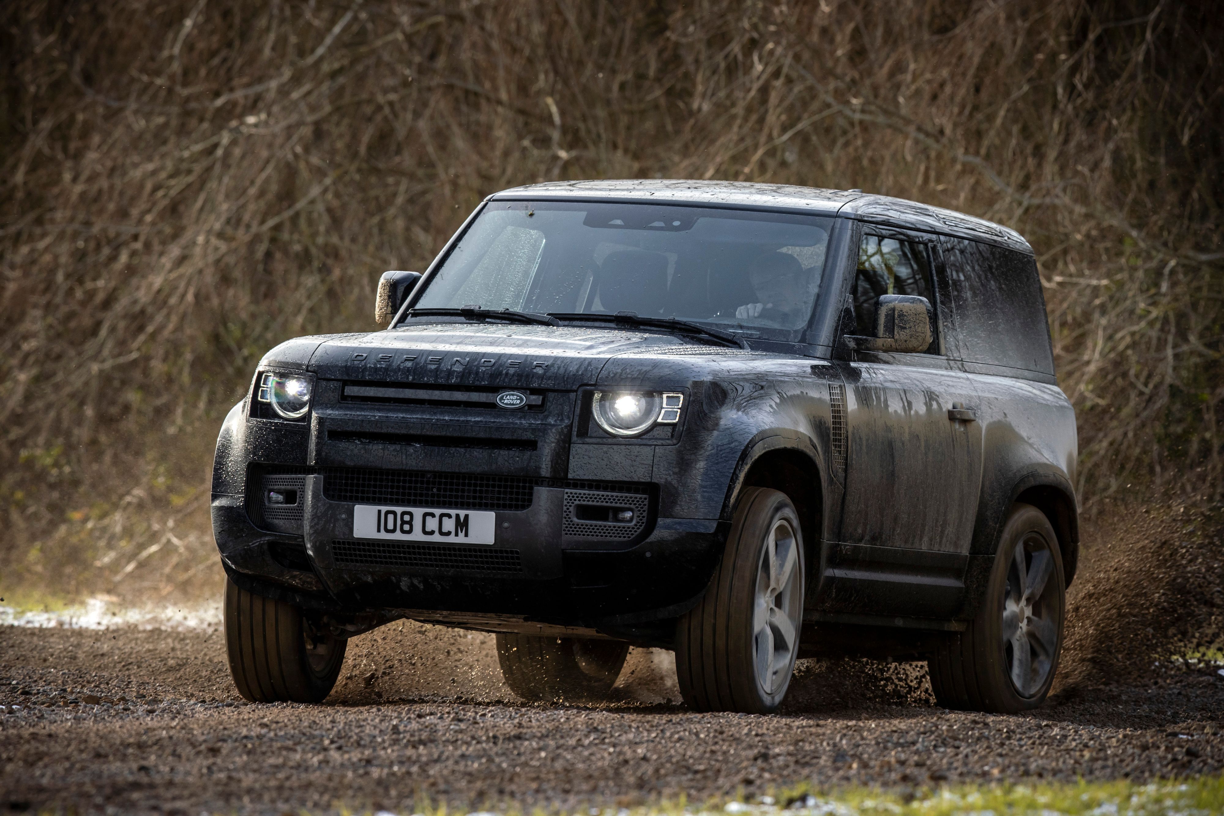 Driving a 525-Horsepower Land Rover Defender