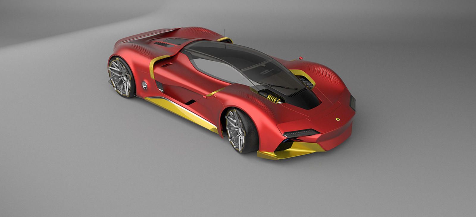 Mini Hypercar This Lightweight Hypercar Design Could Be The Mini Lotus Evija