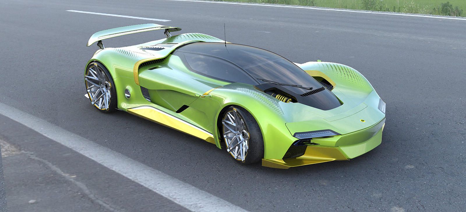 Mini Hypercar This Lightweight Hypercar Design Could Be The Mini Lotus Evija