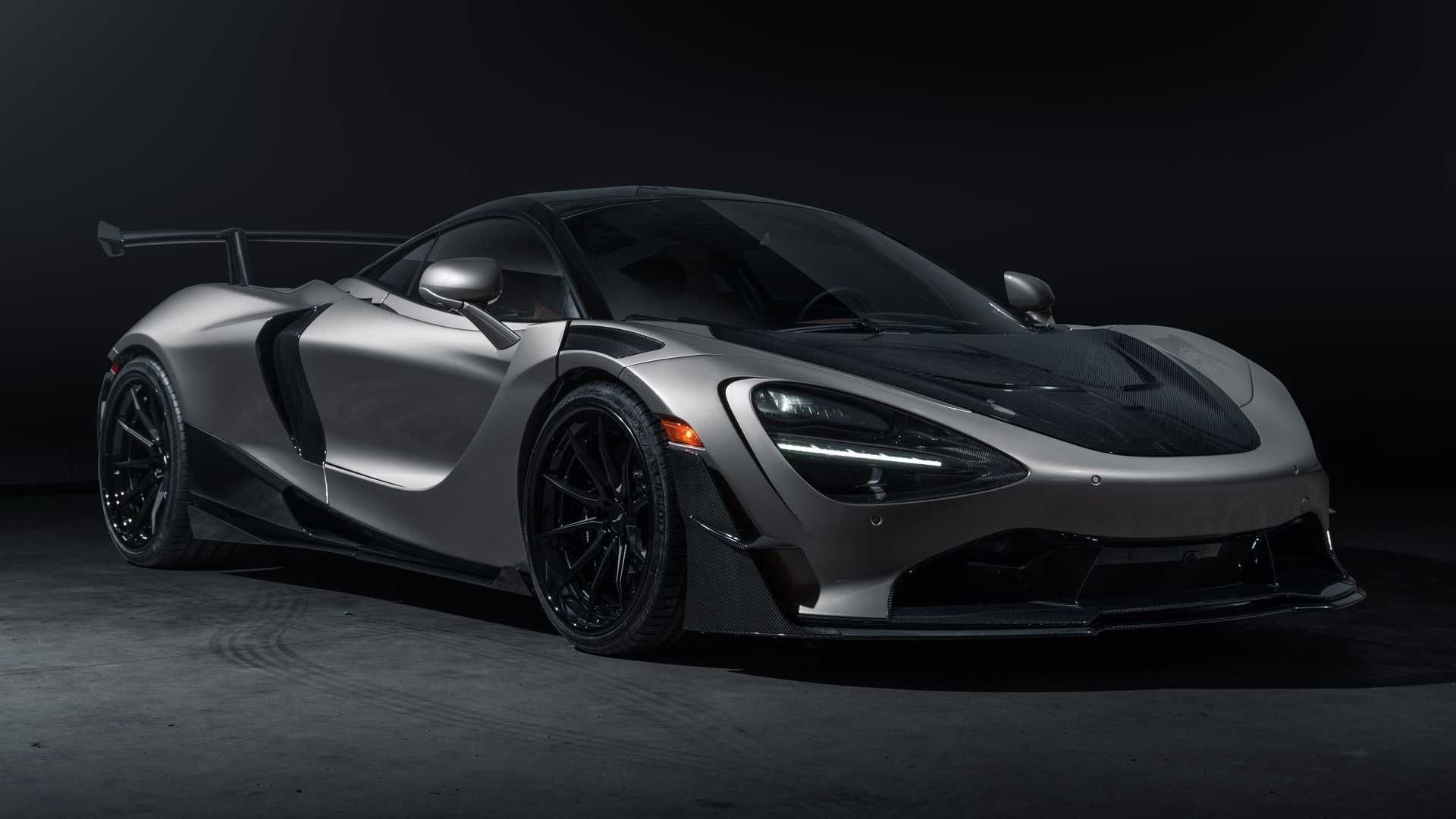 Grey 2021 McLaren 720S