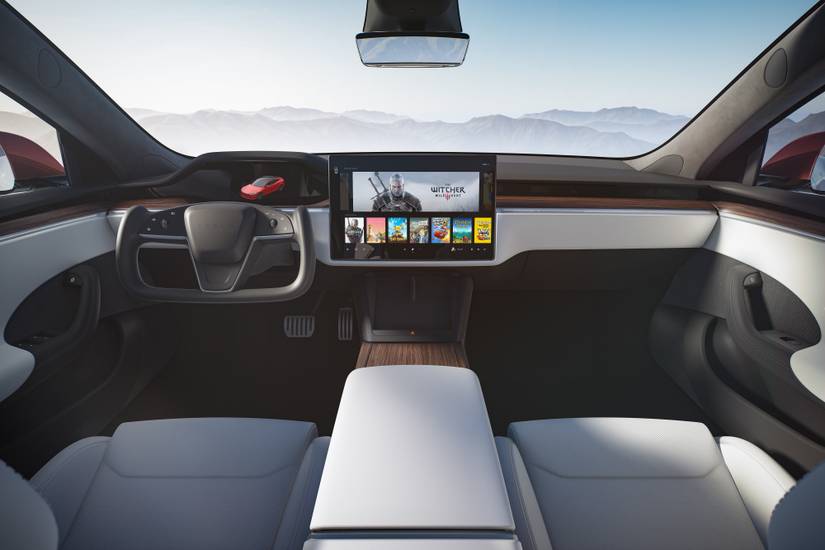 Tesla Model S Dashboard