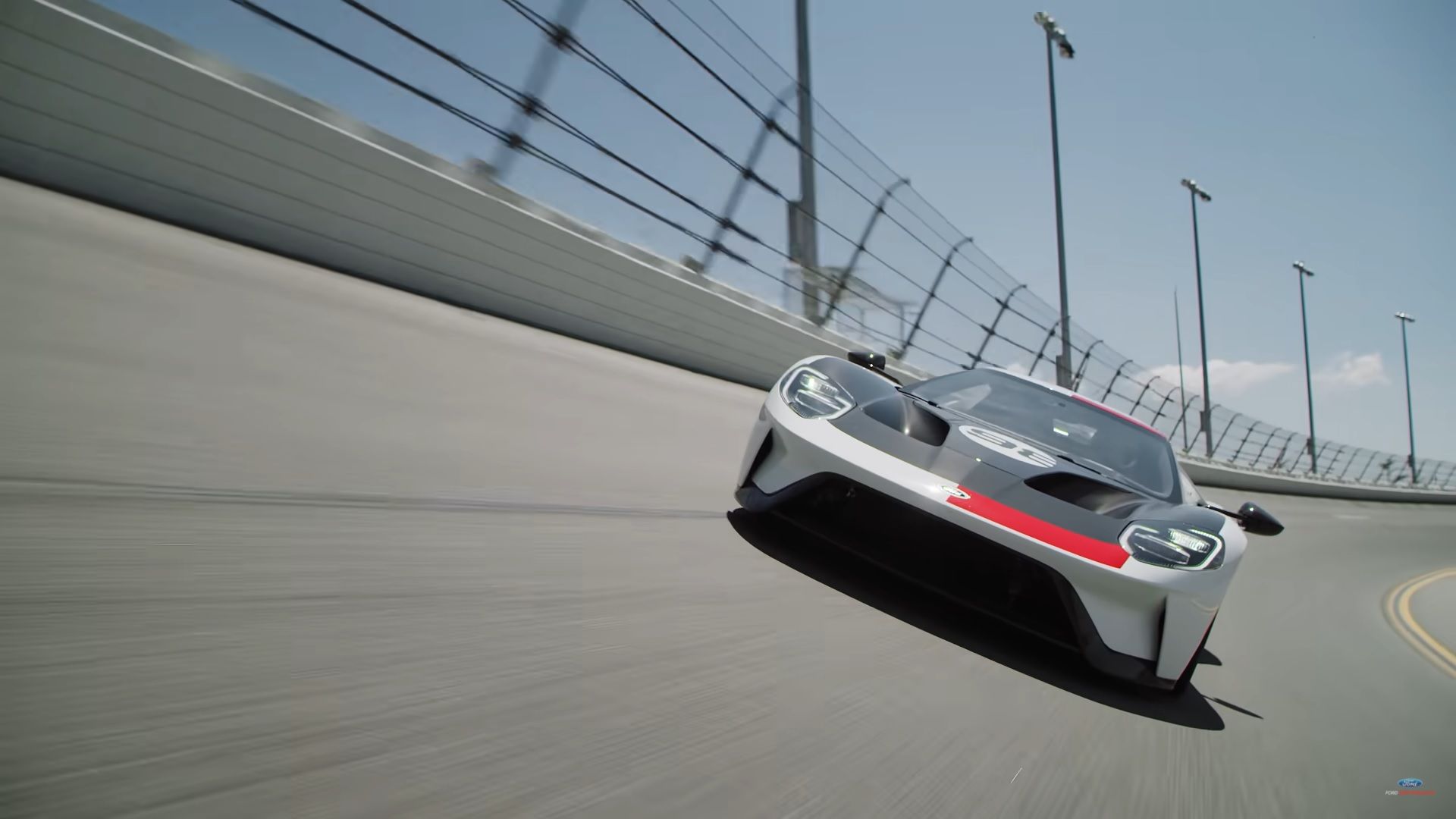 Ken Miles' Son Takes the Ford GT 40 Heritage Edition Around Daytona