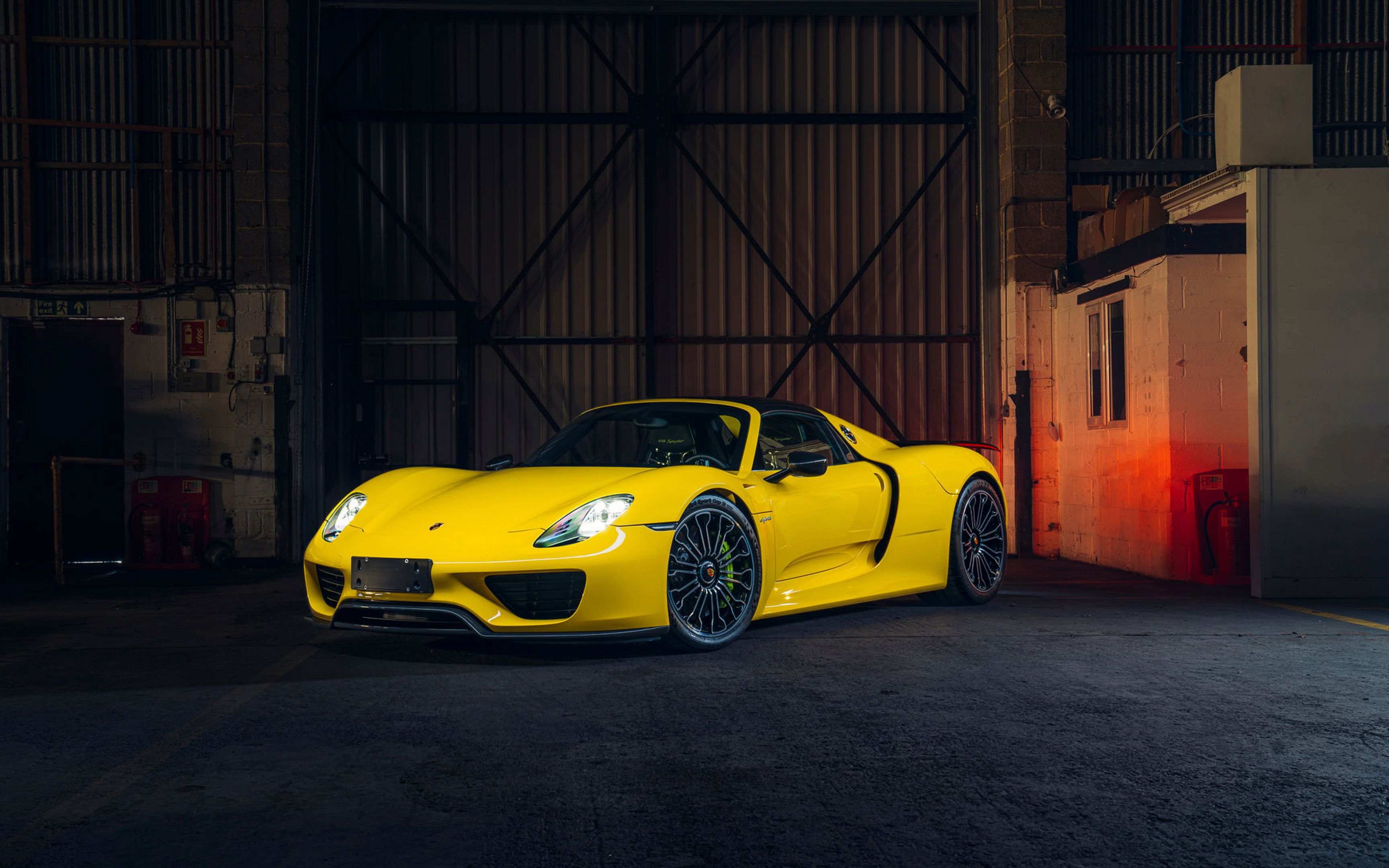 This Racing Yellow Porsche 918 Spyder Wouldn't Be A Bad Way To