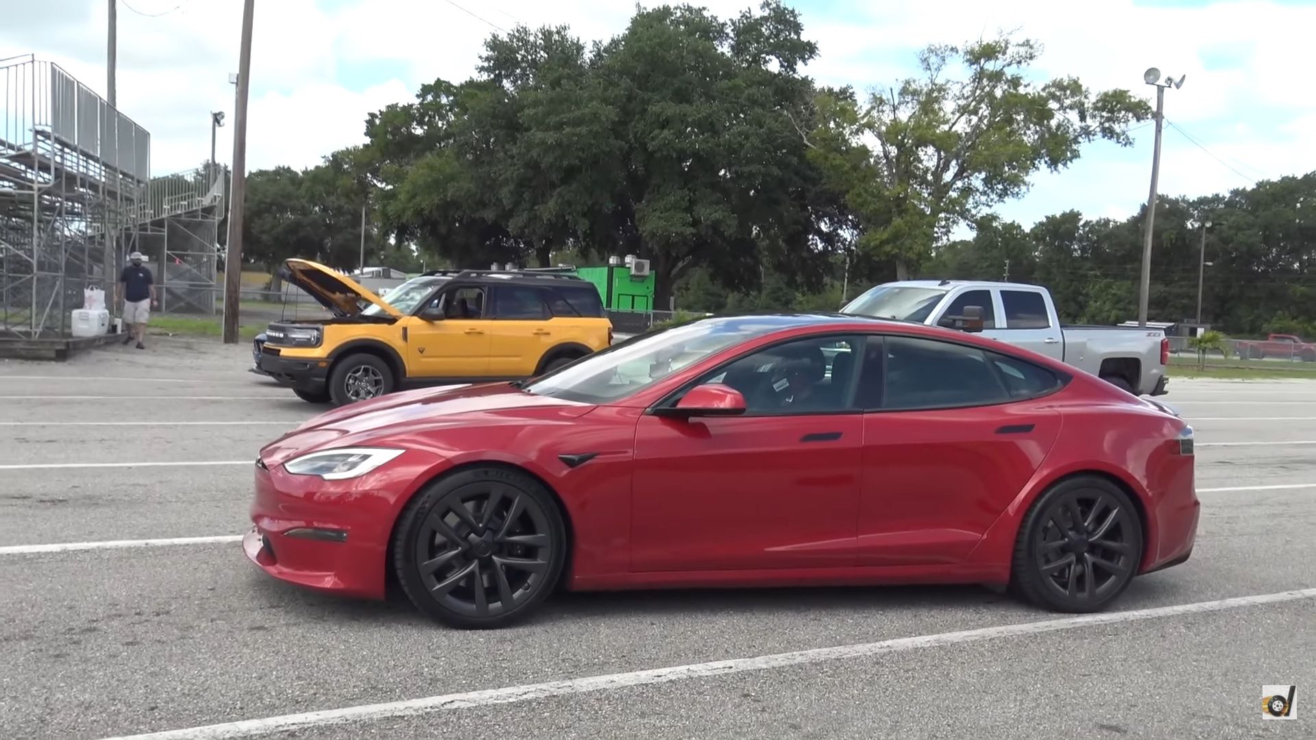 Tesla Model S Plaid Sets A New QuarterMile World Record For A