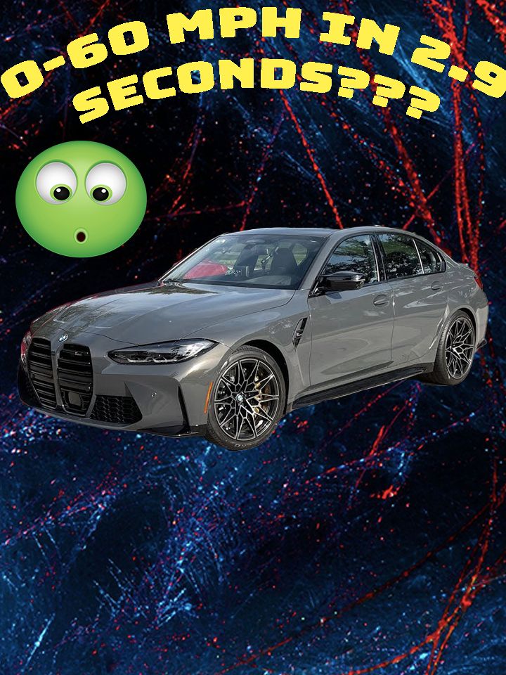 BMW G80 M3 Competition Puts Down A Sub-Three-Second 0 to 60 MPH Time