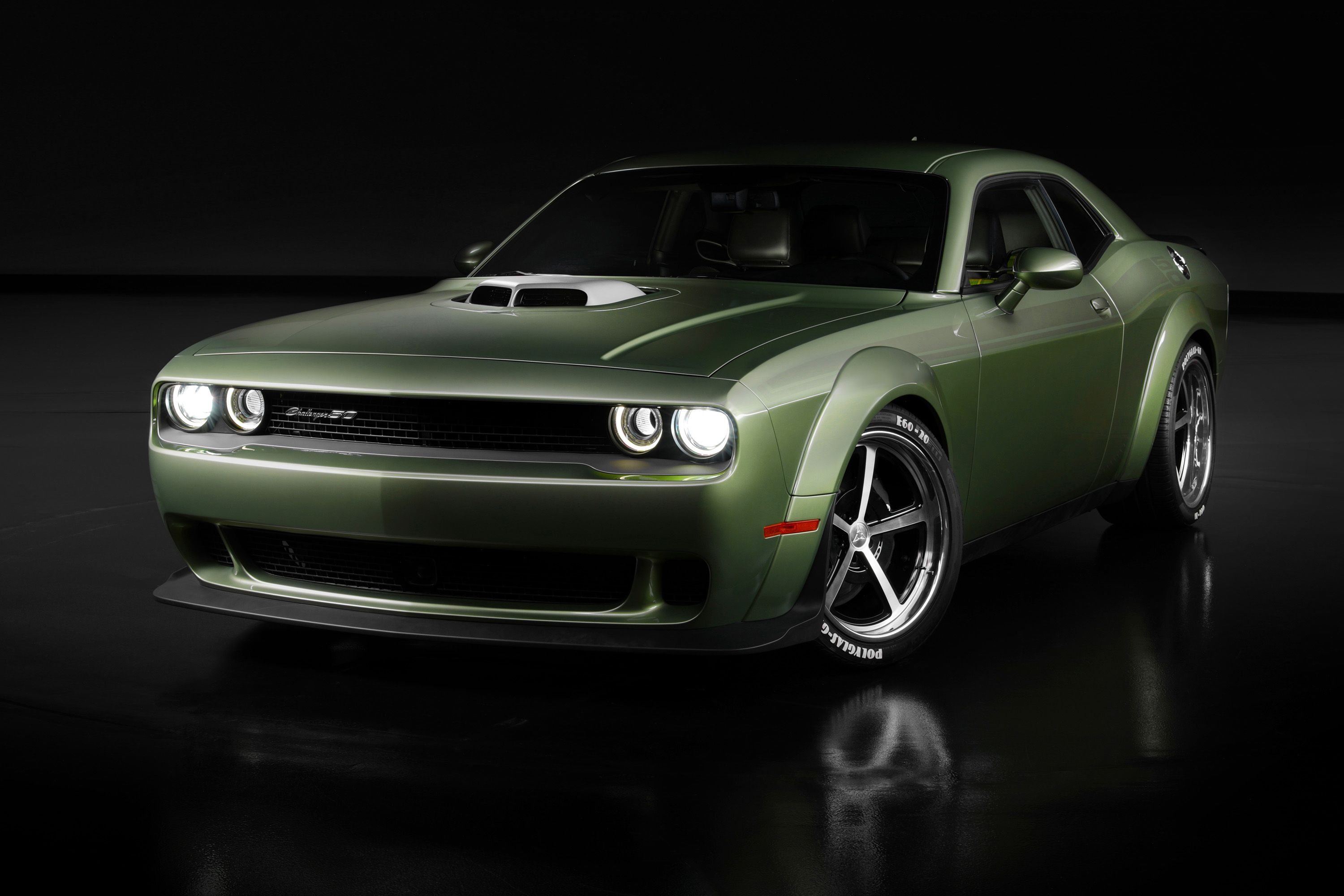 Dodge Challenger Holy Guacamole