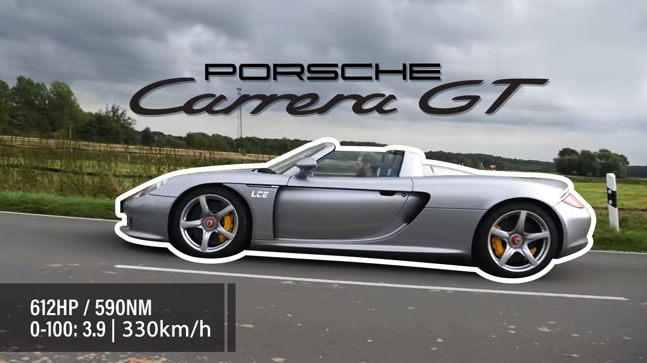 See The Porsche Carrera GT Being Driven Like It's Meant To Be: Flat Out