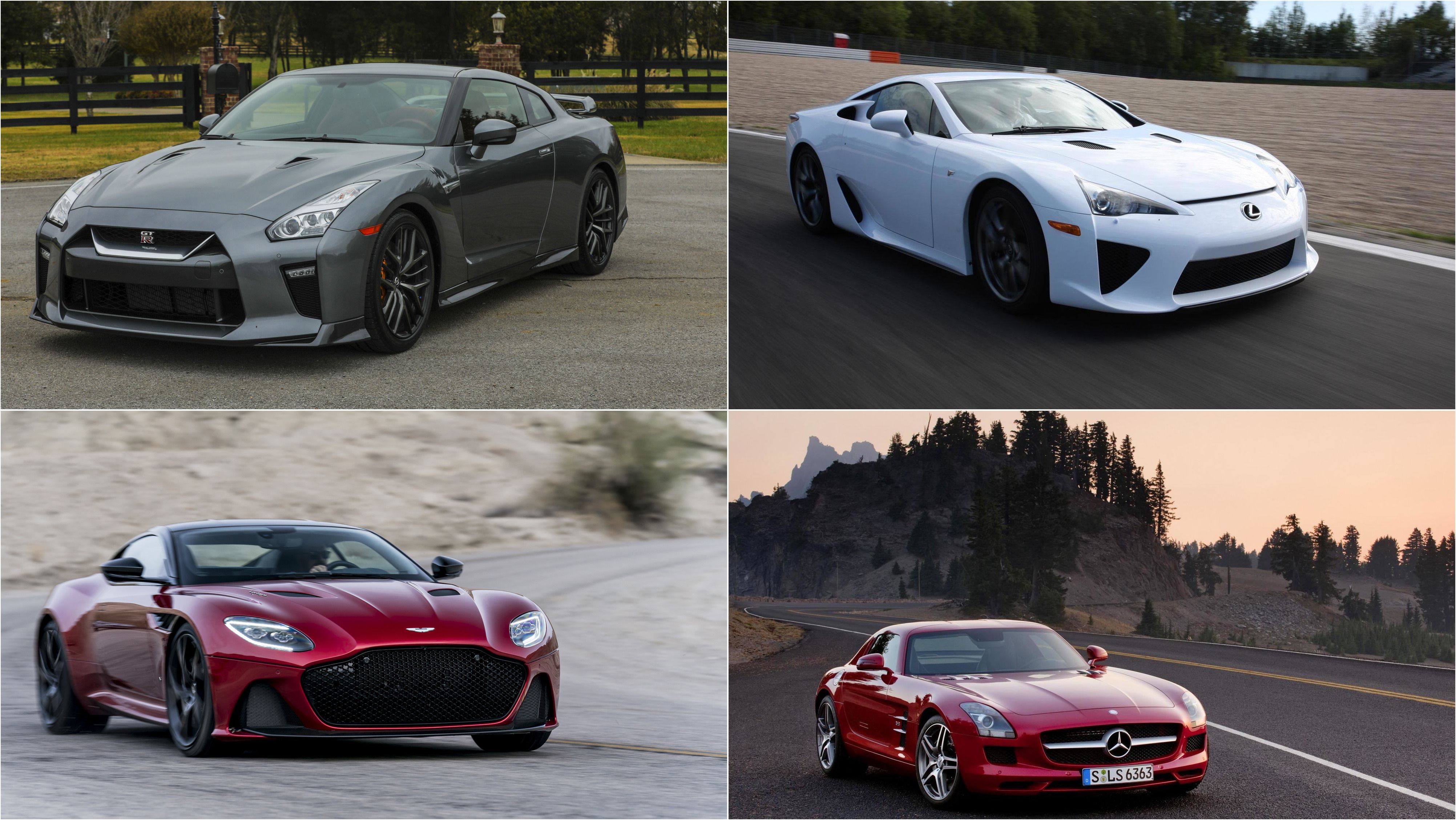 The Fastest Front-Engine Sports Cars Money Can Buy