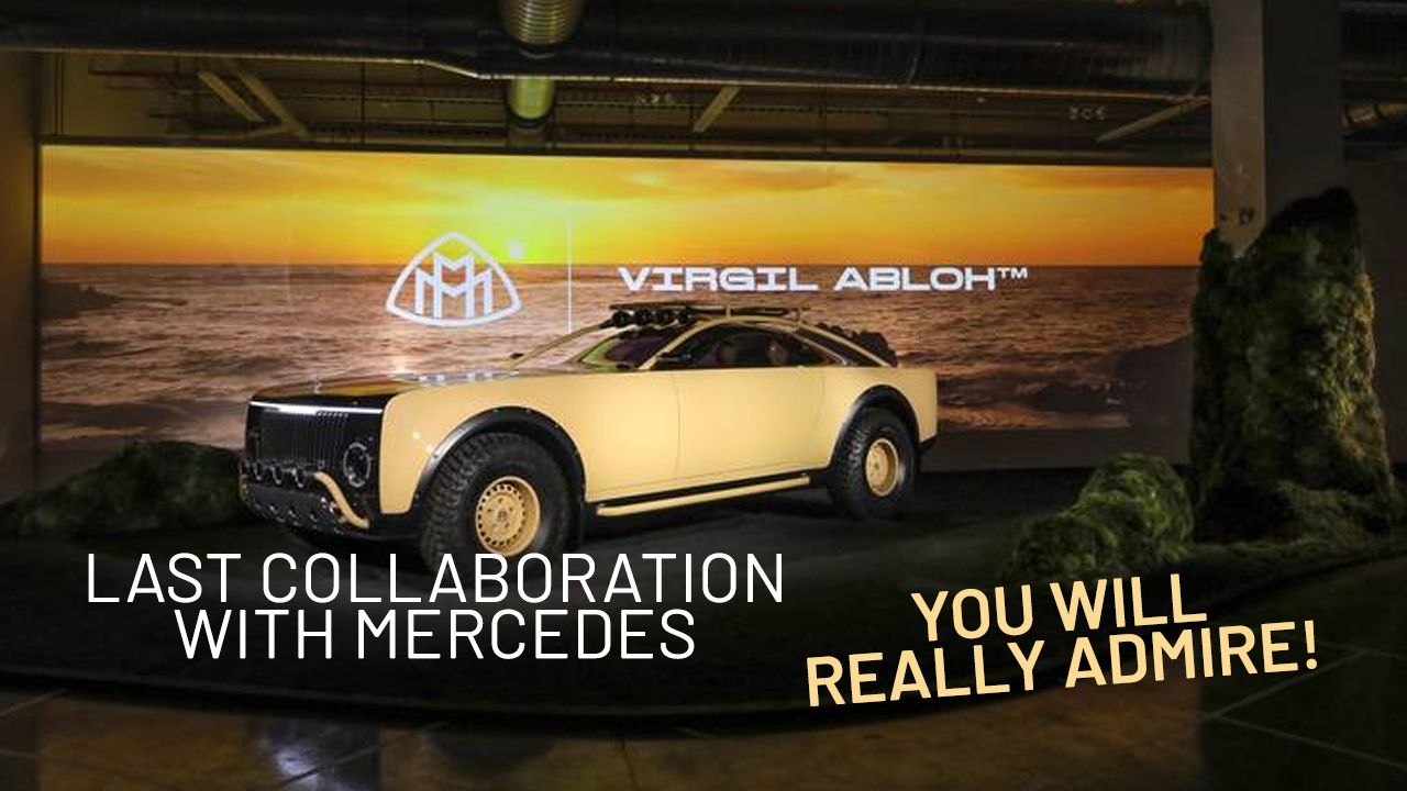 This limited edition Maybach is the end result of Virgil Abloh's Merc  collaboration