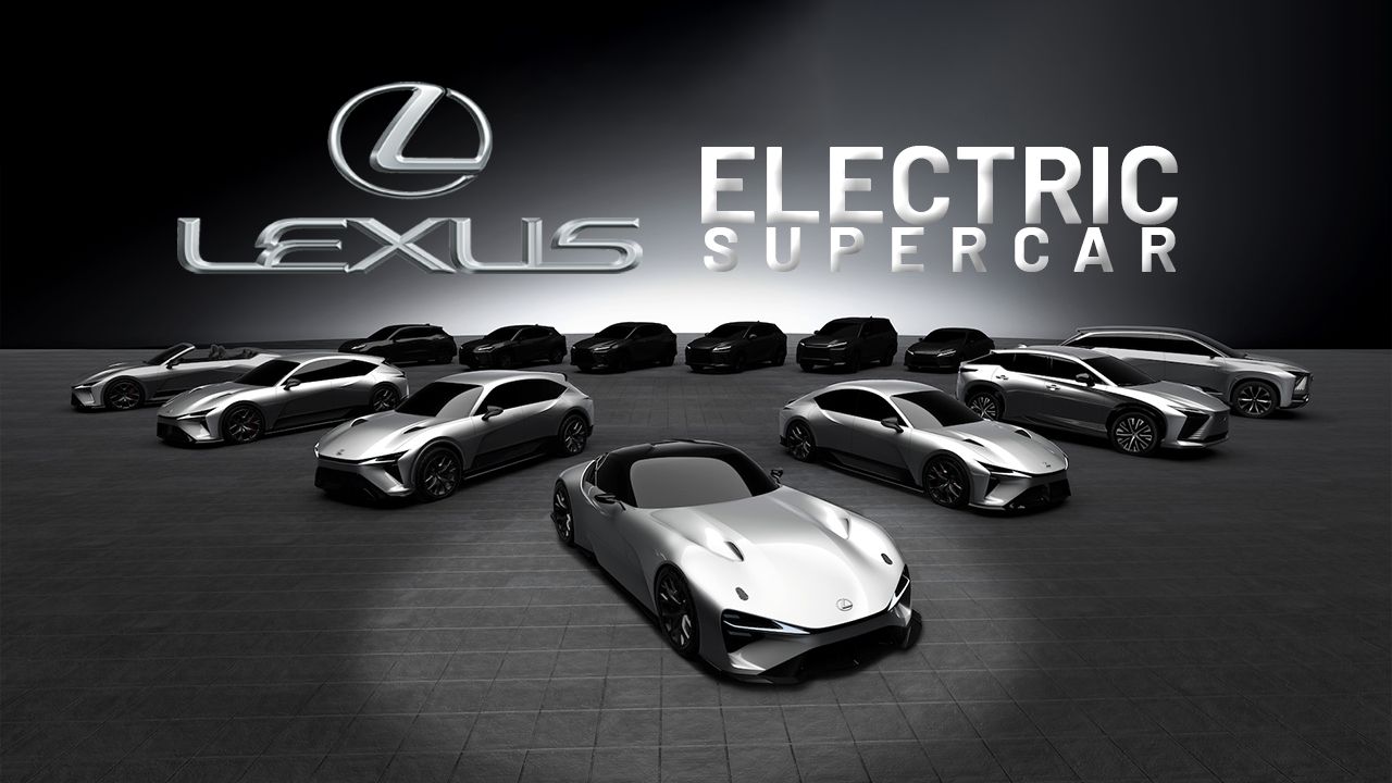 2025 Lexus Electric Lineup