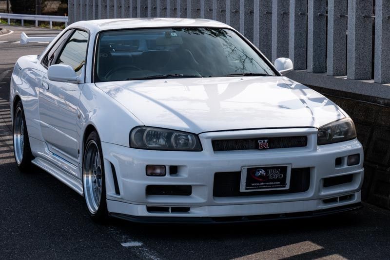 An R34 Nissan Skyline GT-R with just 10 miles is for sale - Autoblog