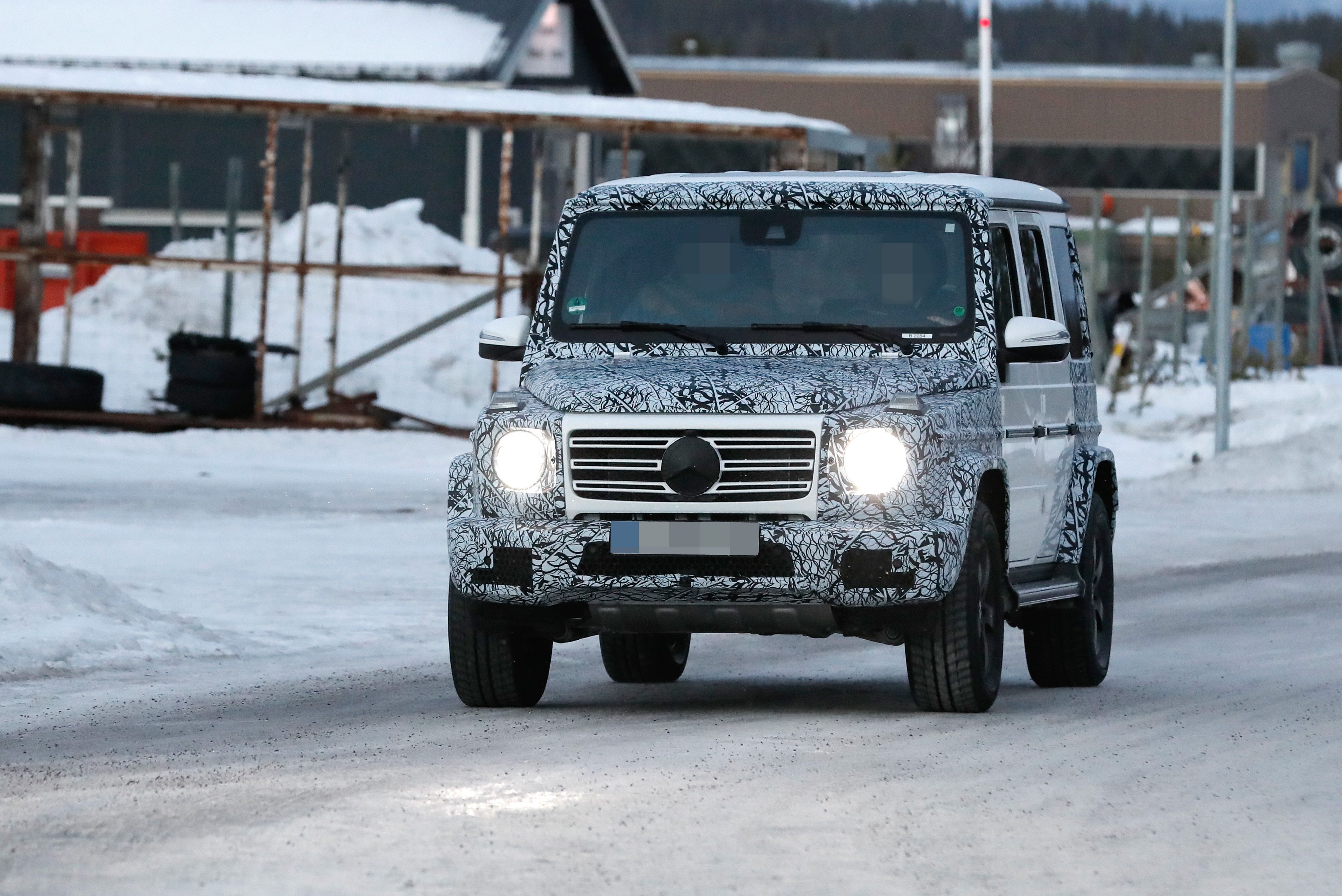 We've Finally Spotted a Prototype of the 2023 Mercedes GClass