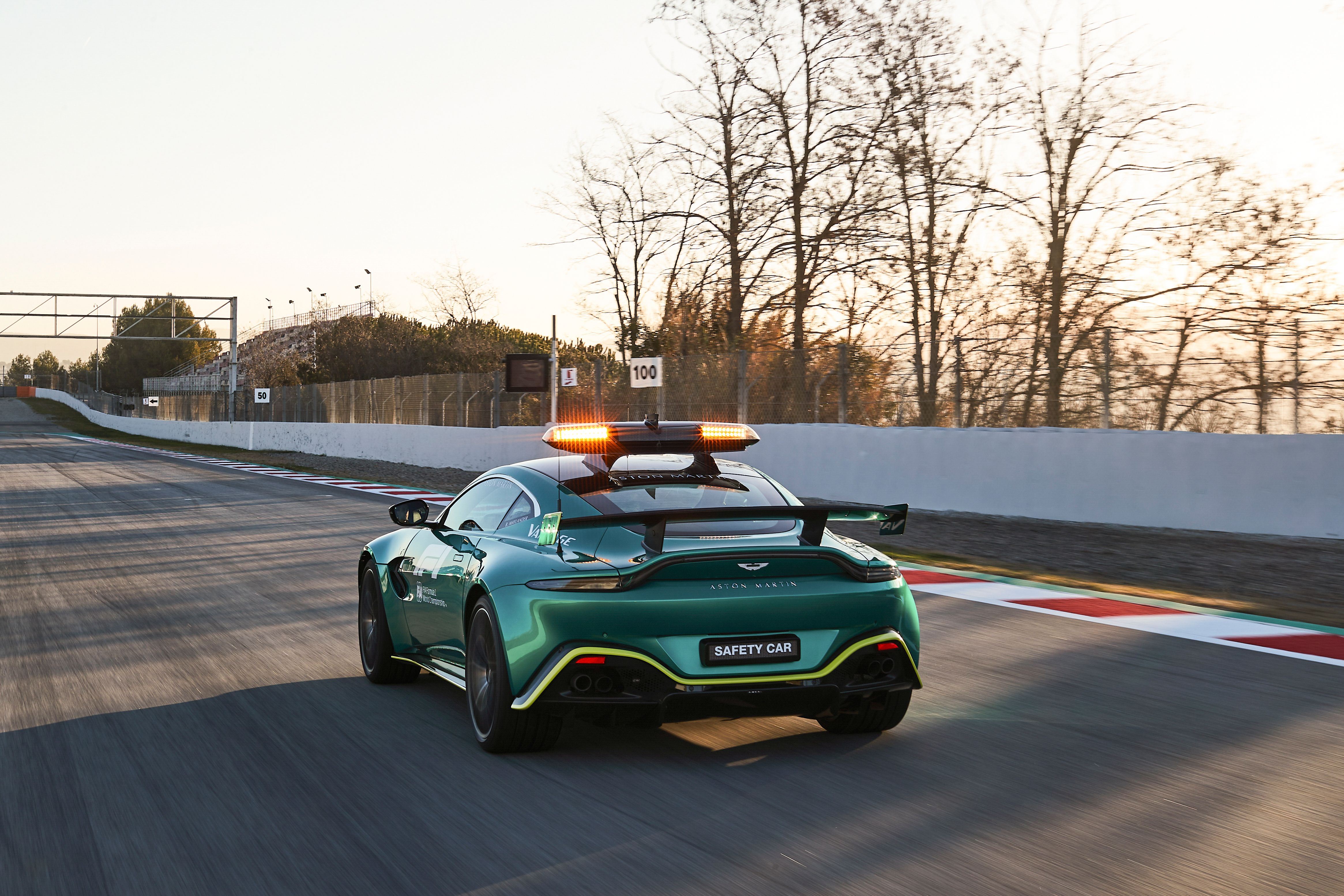 The Aston Martin Vantage Is The New Formula 1 Safety Car!