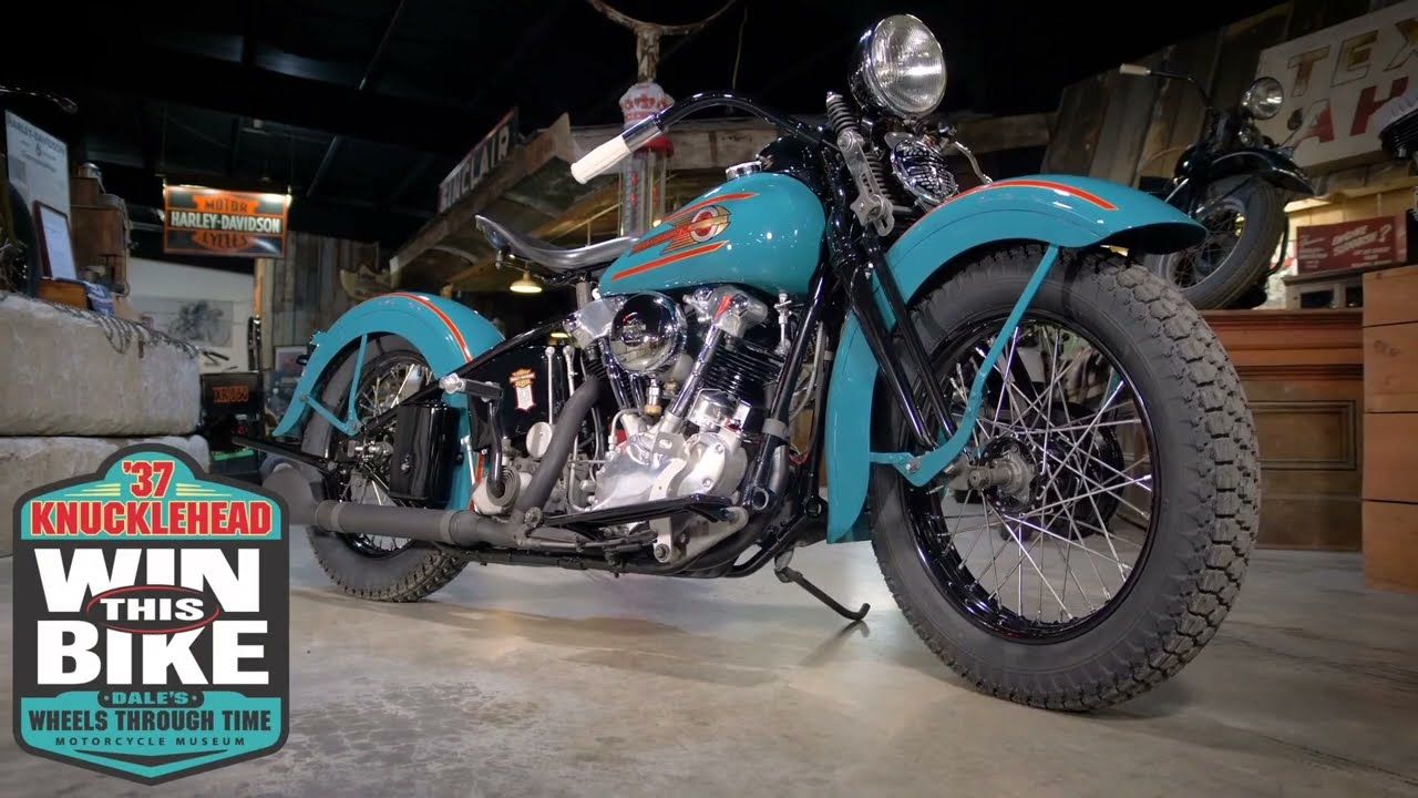 Win a 1937 Harley Davidson Knucklehead With Wheels Through Time