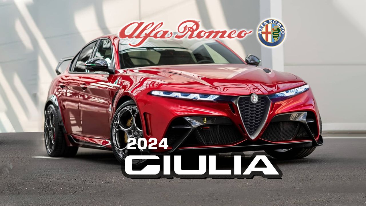 Alfa Romeo Giulia GTAm with Tonale front end