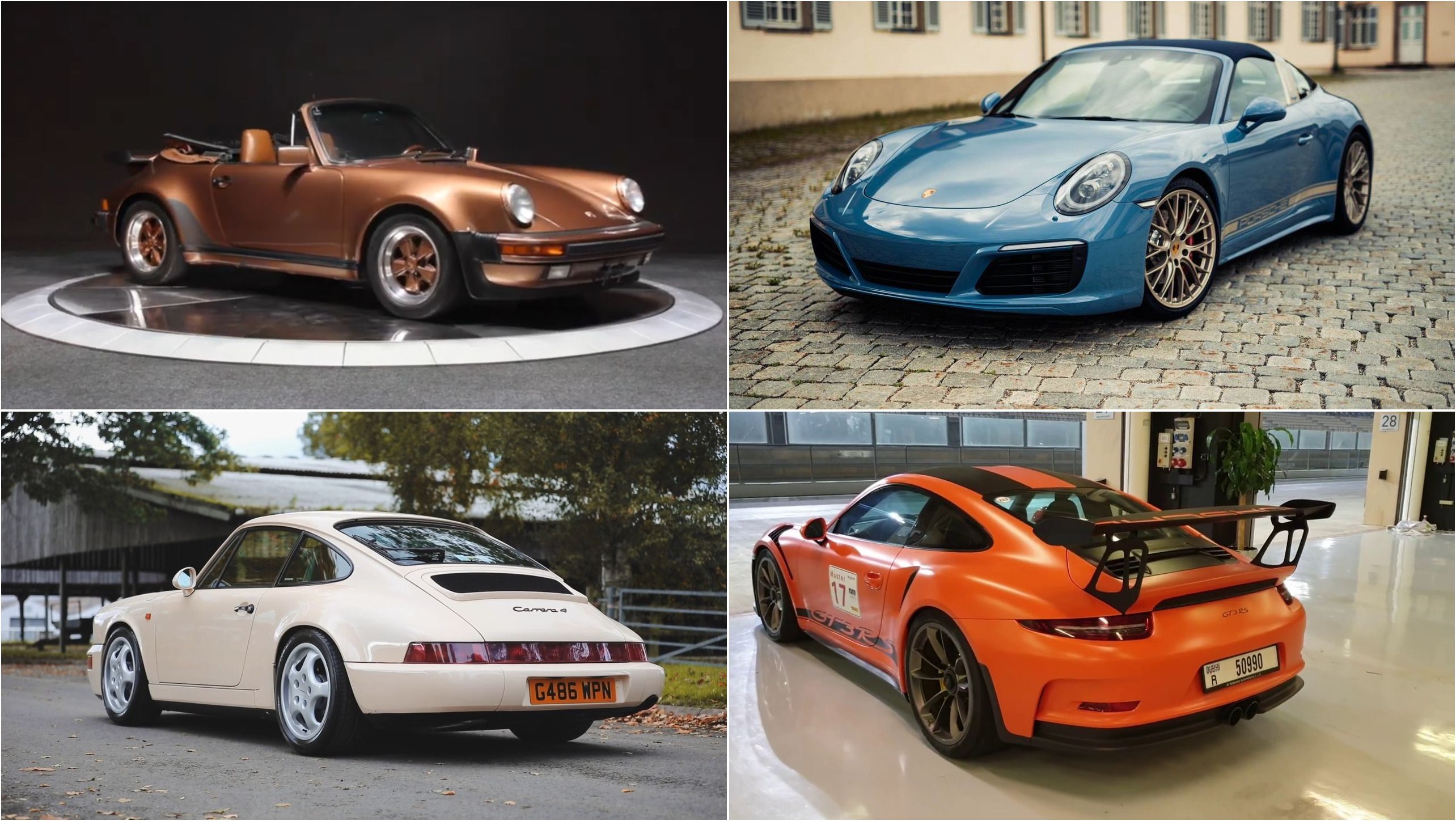 The Best Porsche Paint-To-Sample Colors