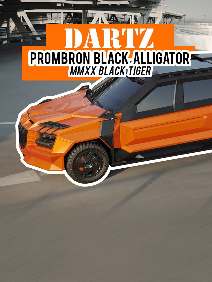 The Dartz Prombron Black Alligator MMXX Black Tiger Lunar Year Edition