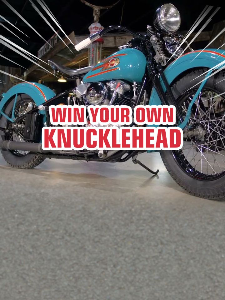 Win a 1937 Harley Davidson Knucklehead With Wheels Through Time