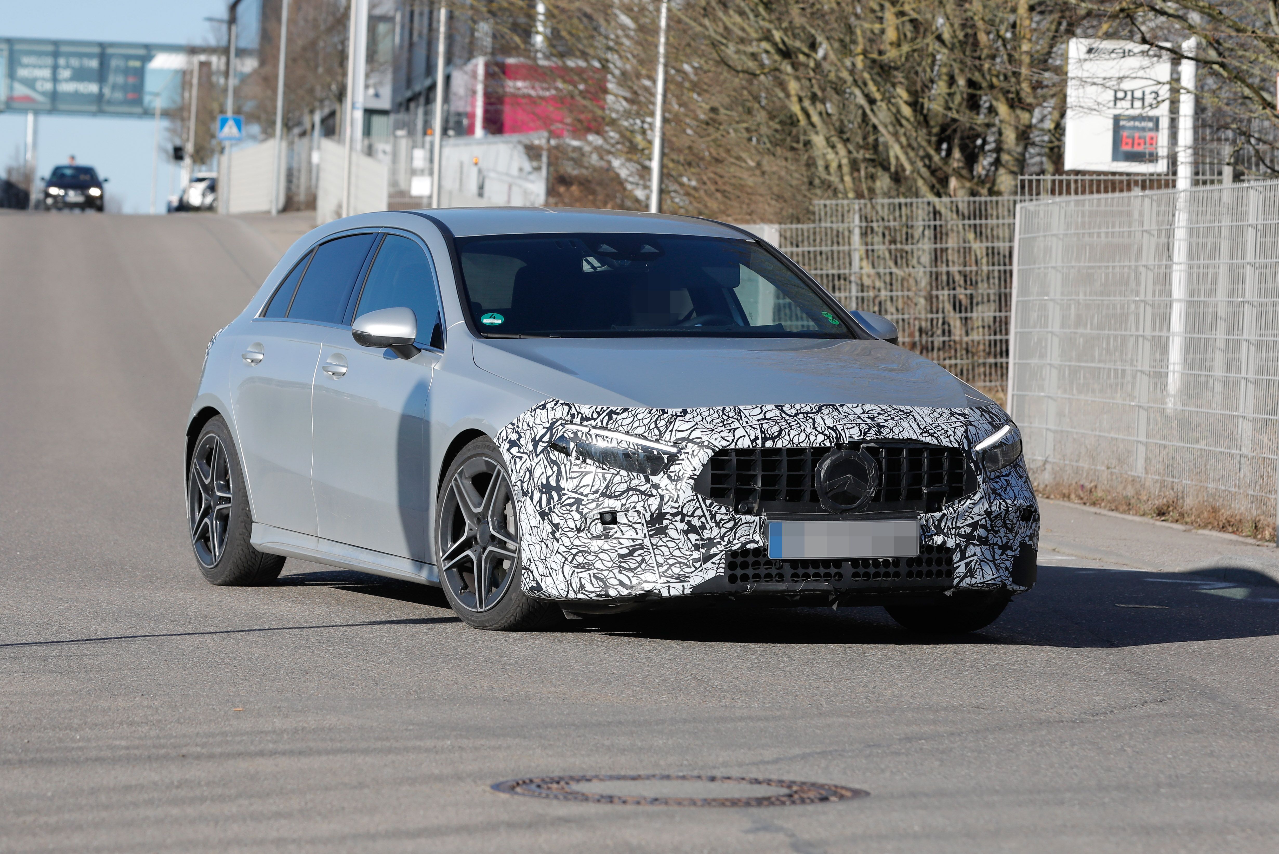 The 2023 MercedesBenz AClass Facelift Was Caught Exploring All Of