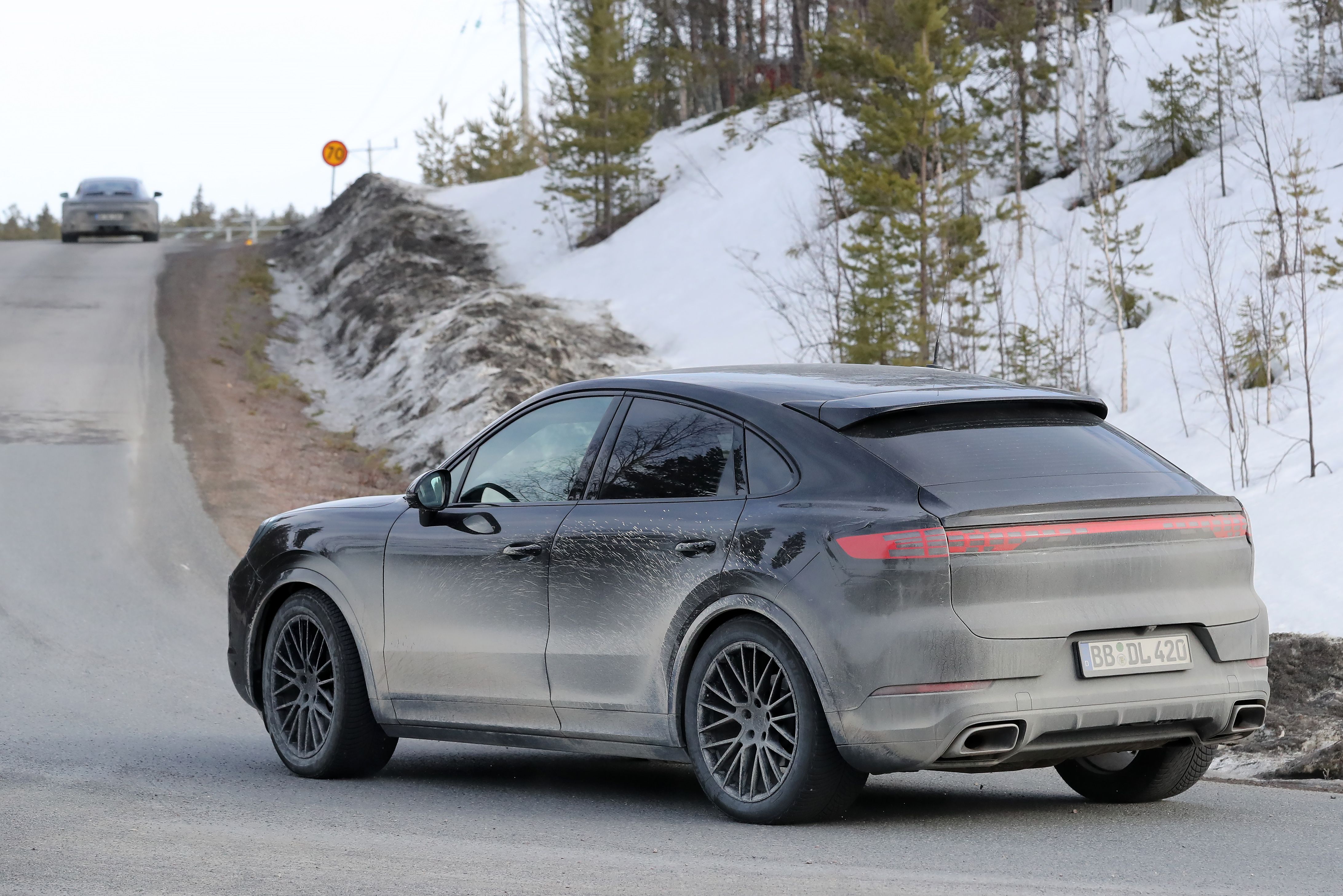 The 2023 Porsche Cayenne Coupe Facelift Reveals A New FrontEnd Design