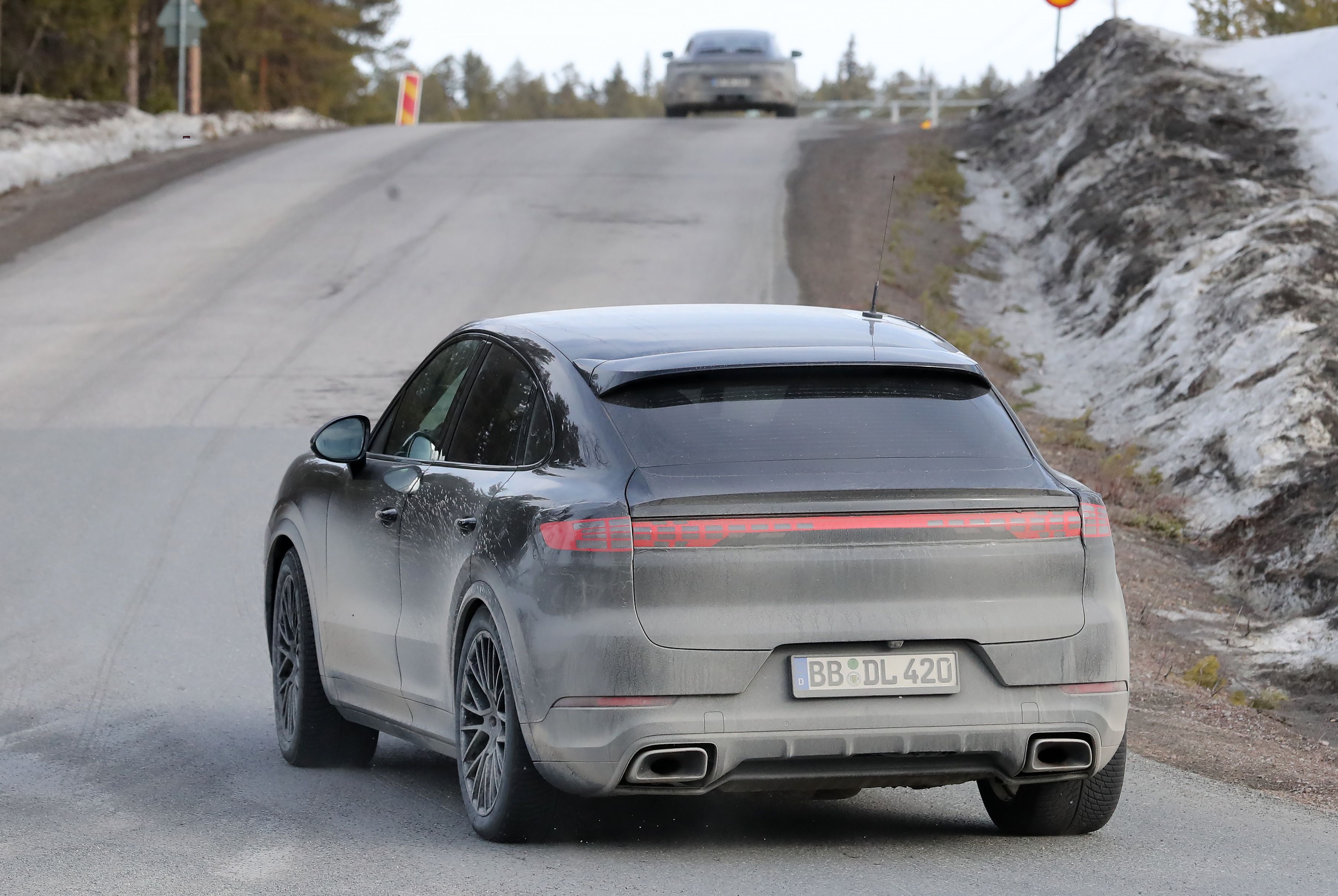 The 2023 Porsche Cayenne Coupe Facelift Reveals A New FrontEnd Design