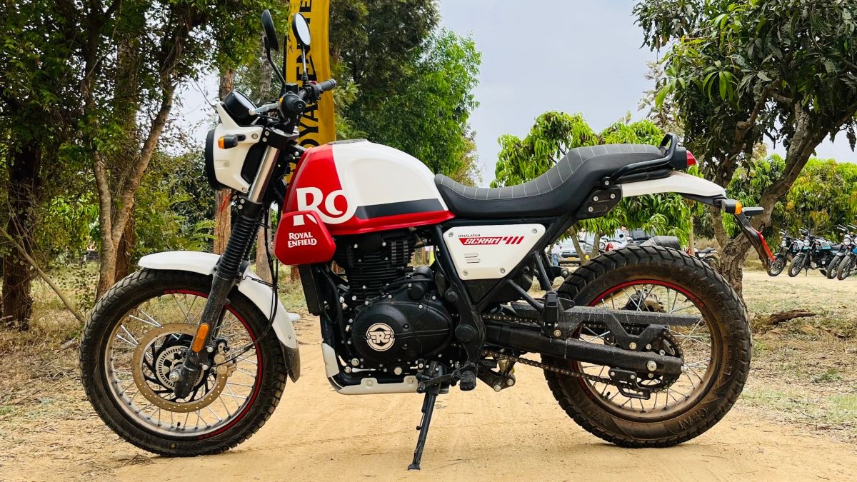 Royal Enfield Scram 411 Is A Stripped Back Himalayan