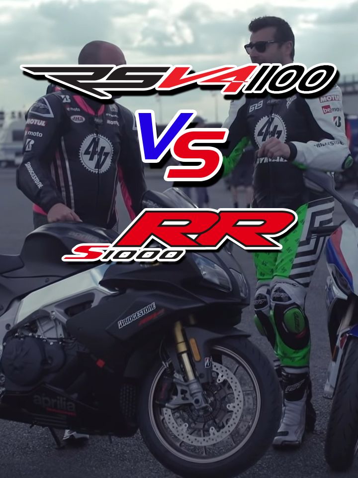 Settling The Inline4 vs V4 Debate 2019 Aprilia RSV4 1100 & 2019 BMW S
