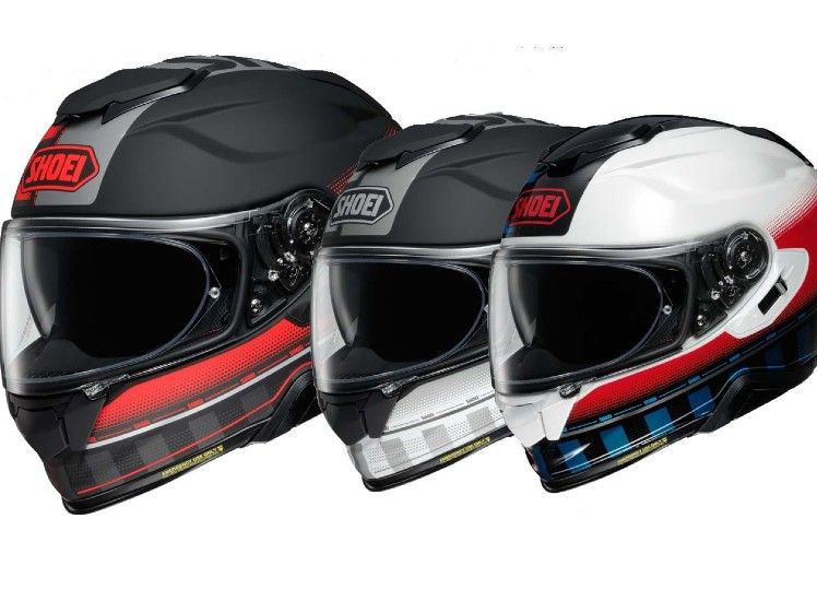 Shoei GT-AIR II Redux TC-5 Black White Helmet size Large