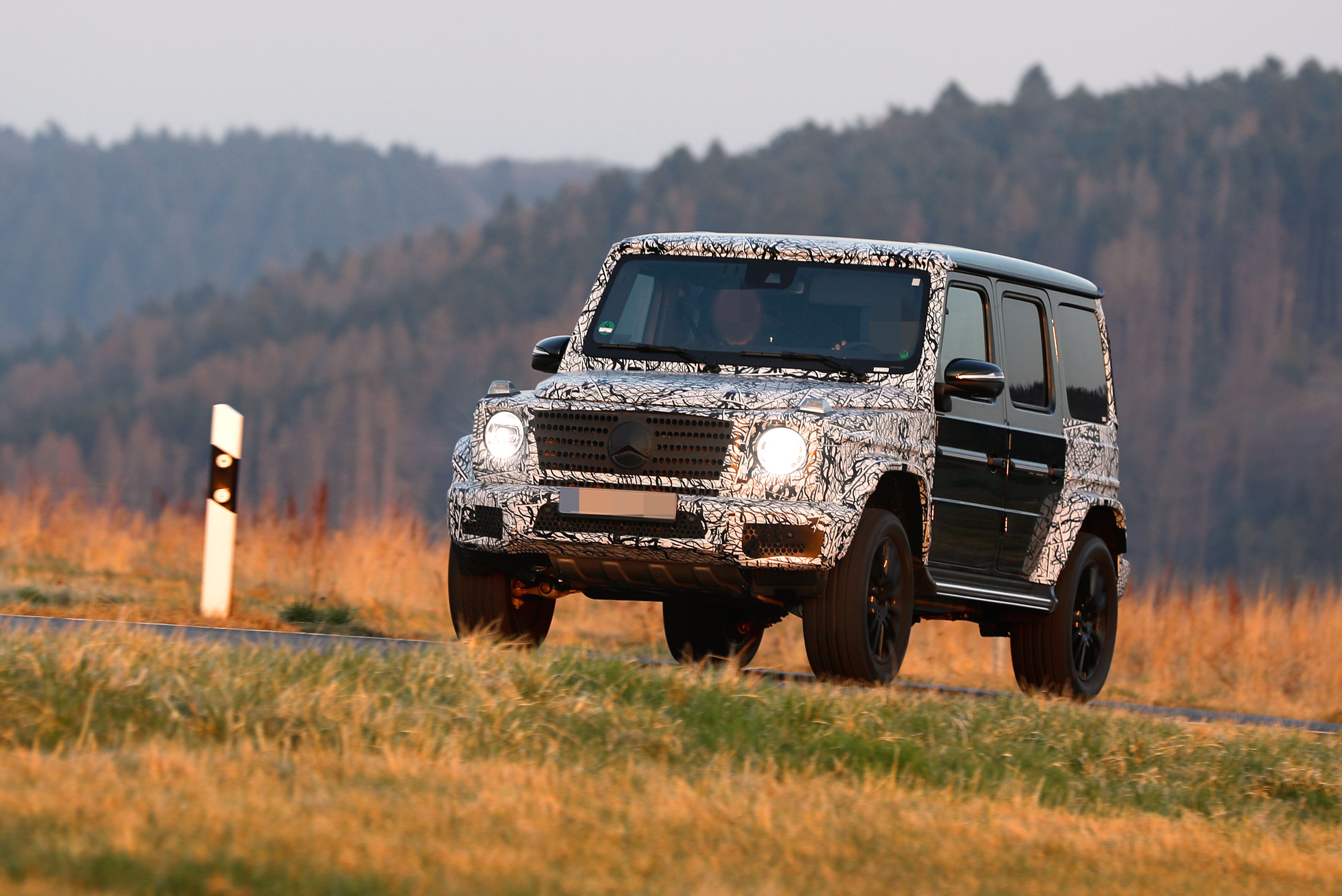 The 2023 Mercedes-Benz G-Class Facelift Looks Amazing In The Sunset