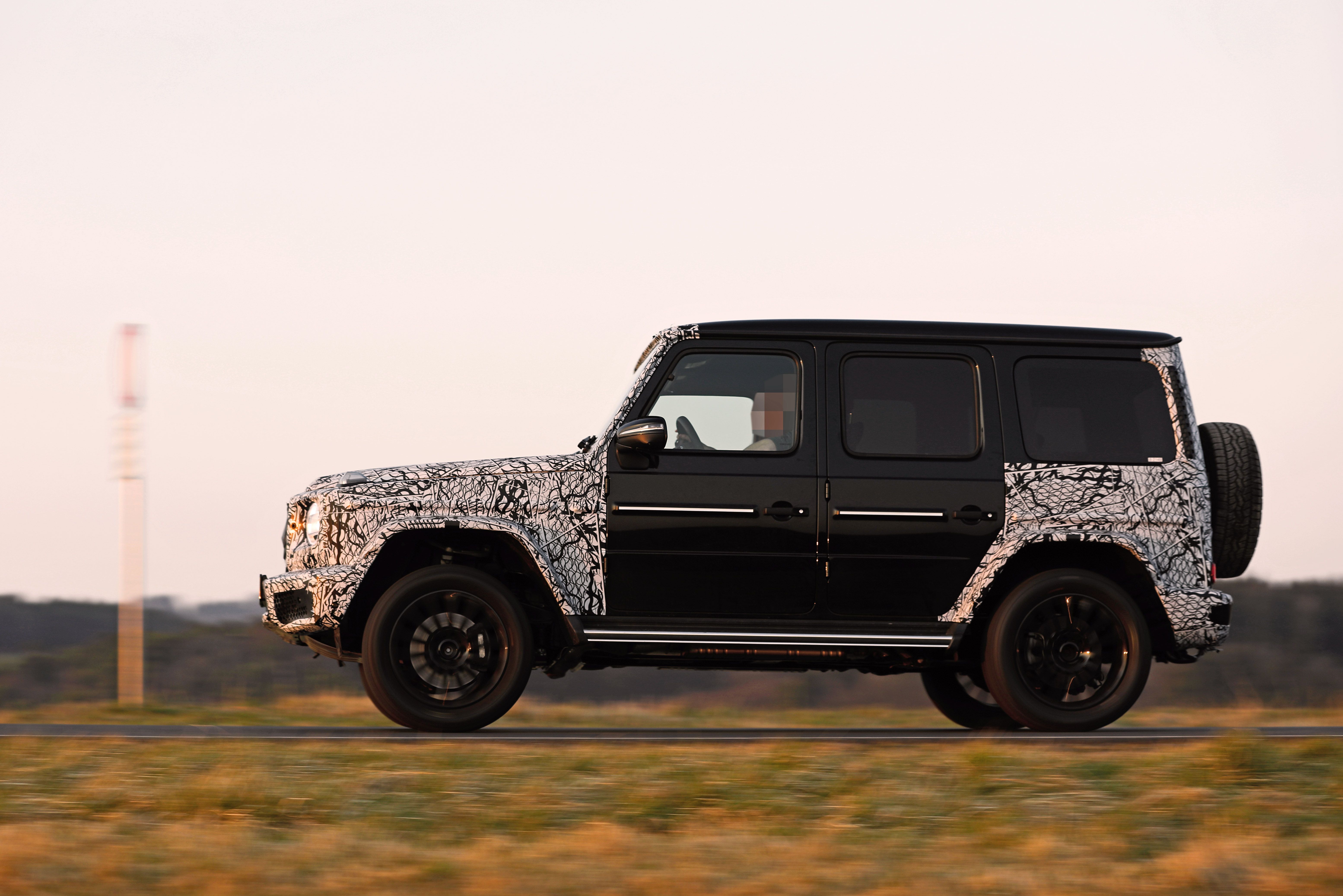 The 2023 MercedesBenz GClass Facelift Looks Amazing In The Sunset